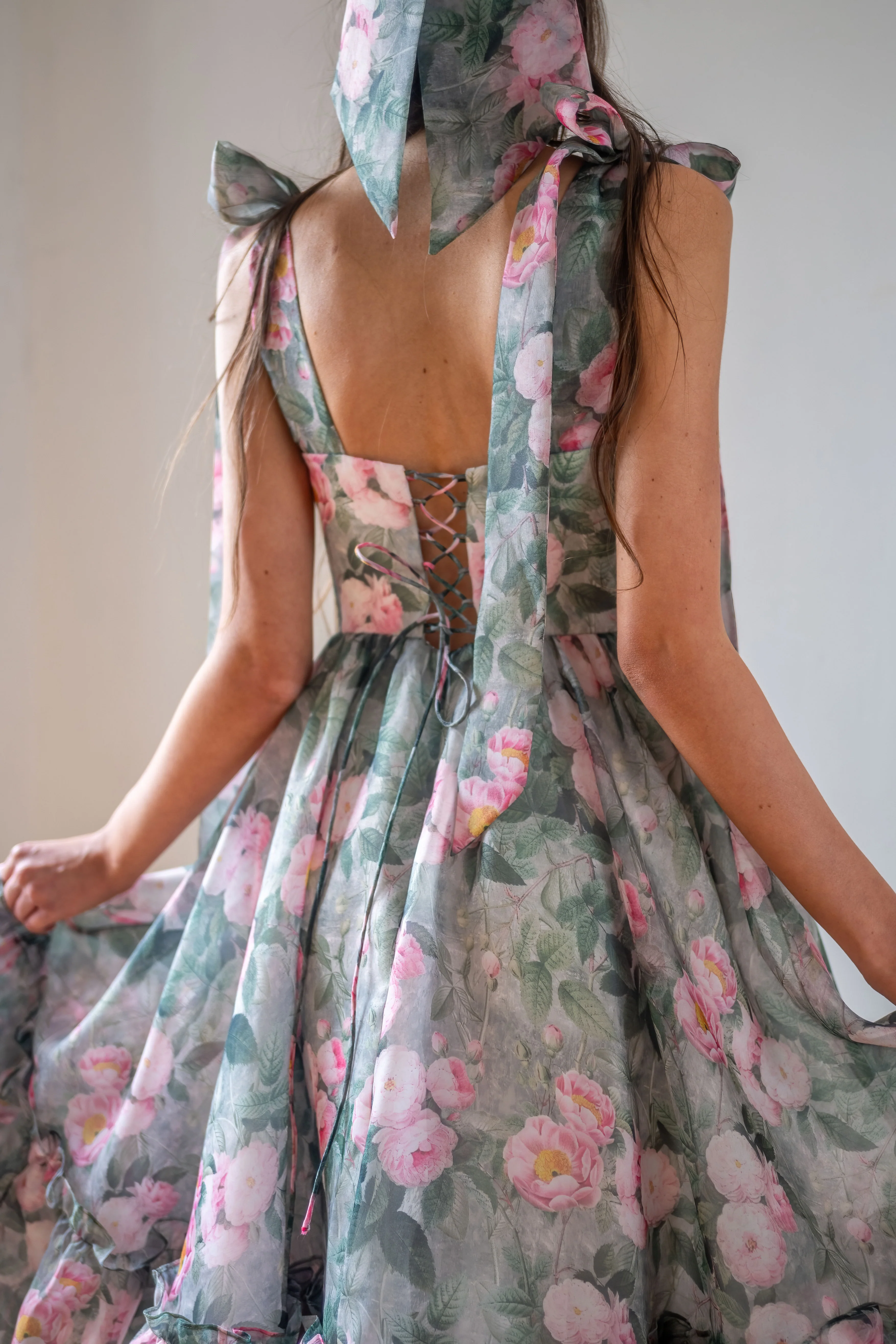 Peony Bouquet Symphony Dress - Image 14