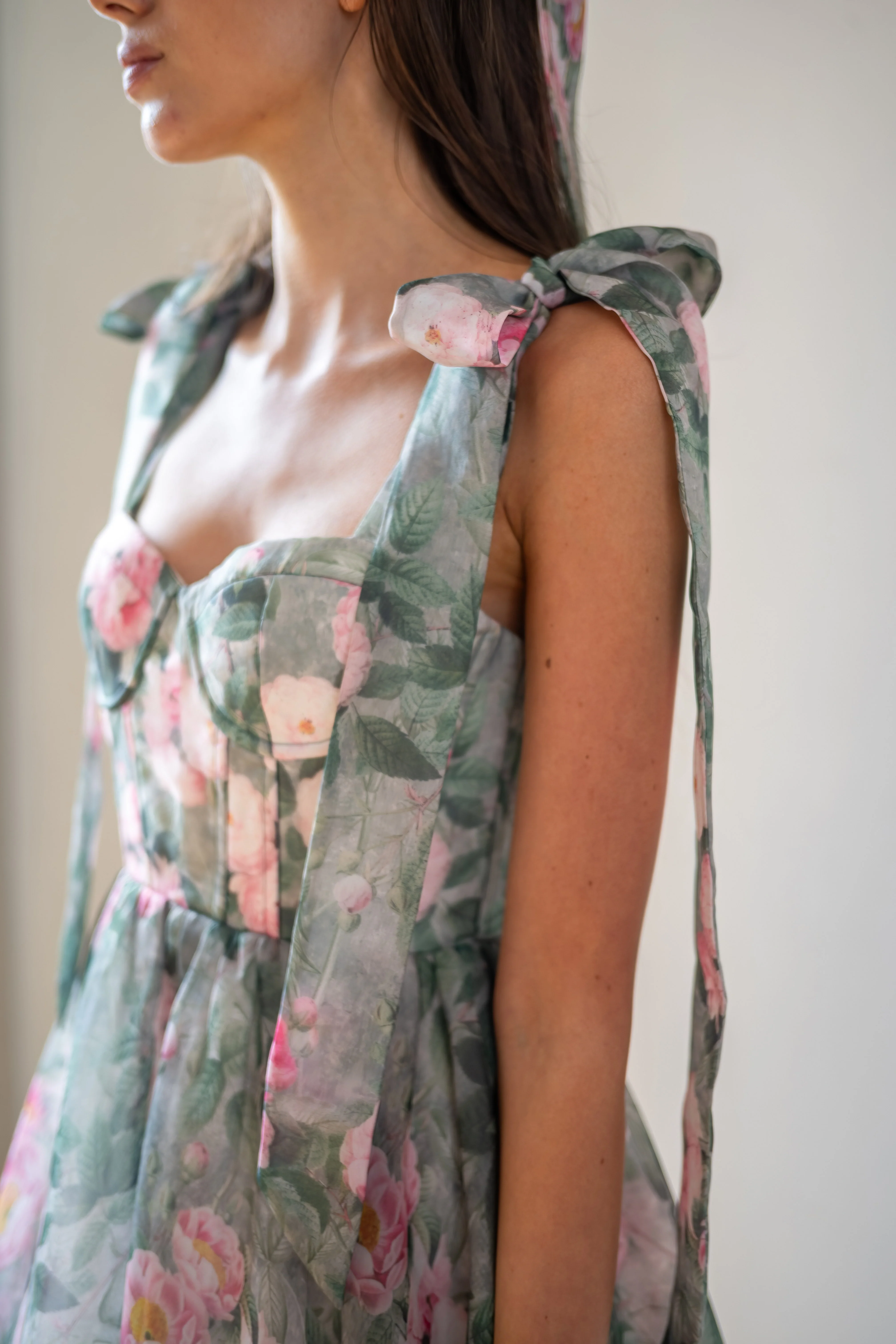 Peony Bouquet Symphony Dress - Image 15