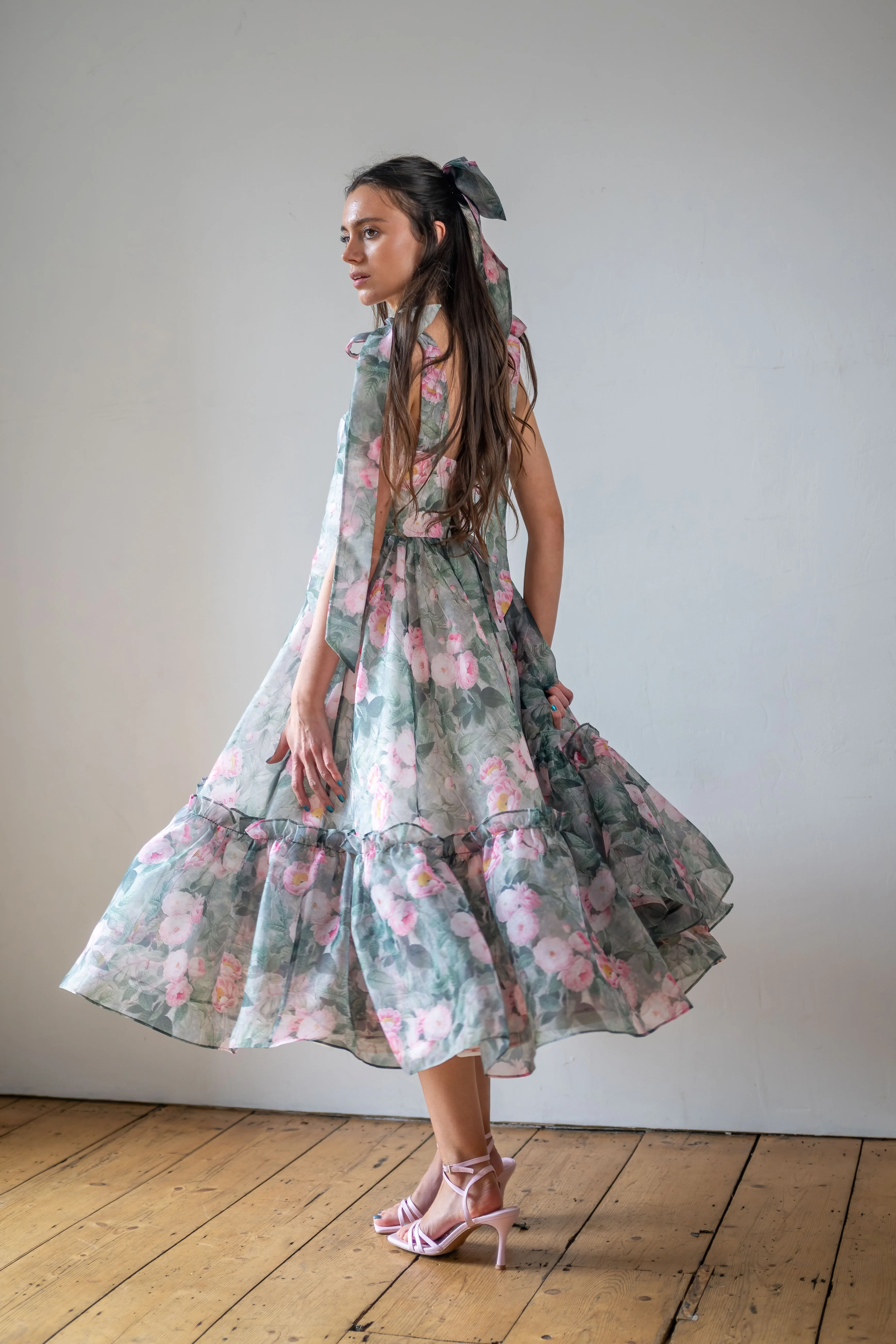 Peony Bouquet Symphony Dress - Image 16