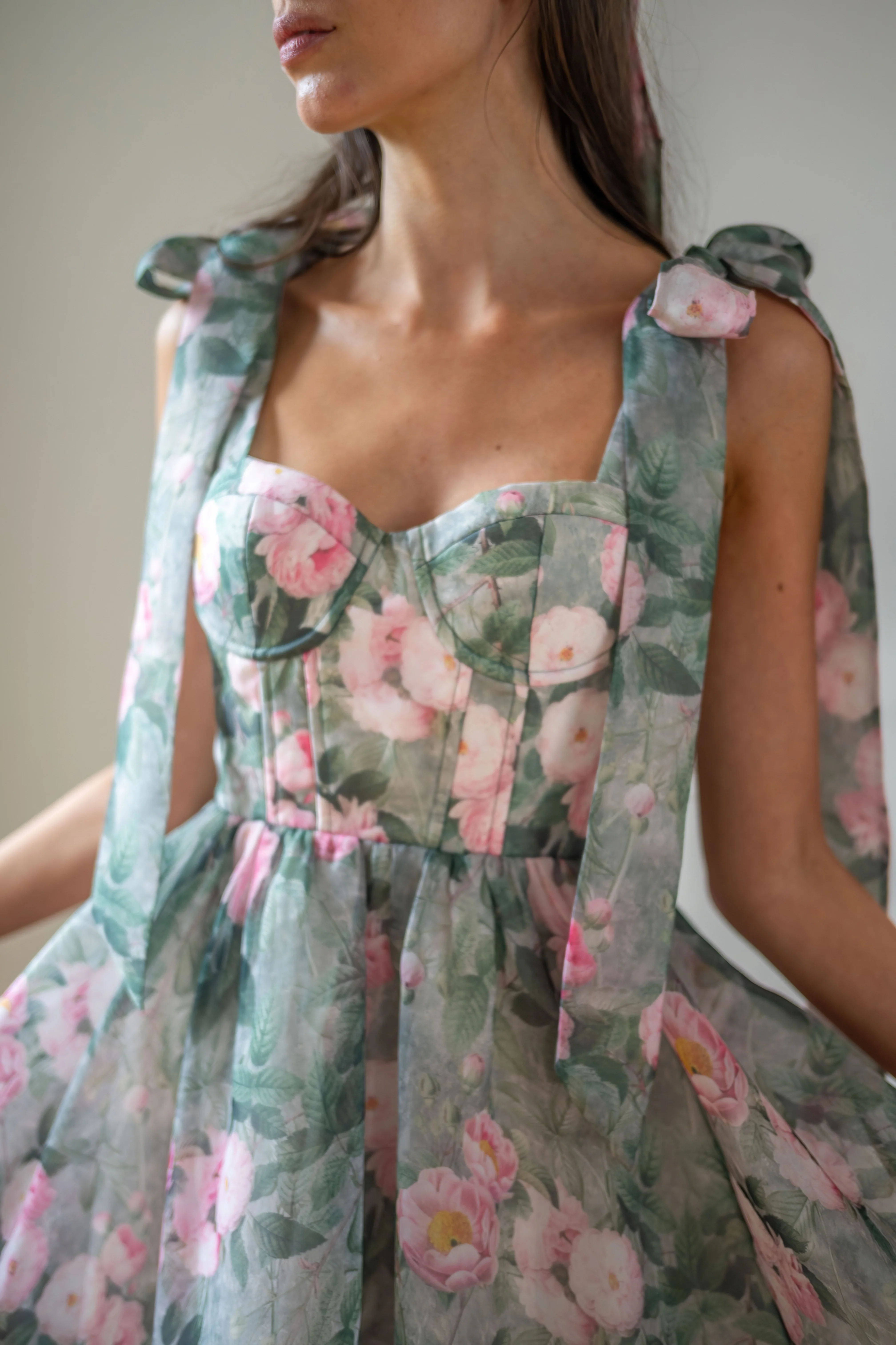 Peony Bouquet Symphony Dress - Image 3
