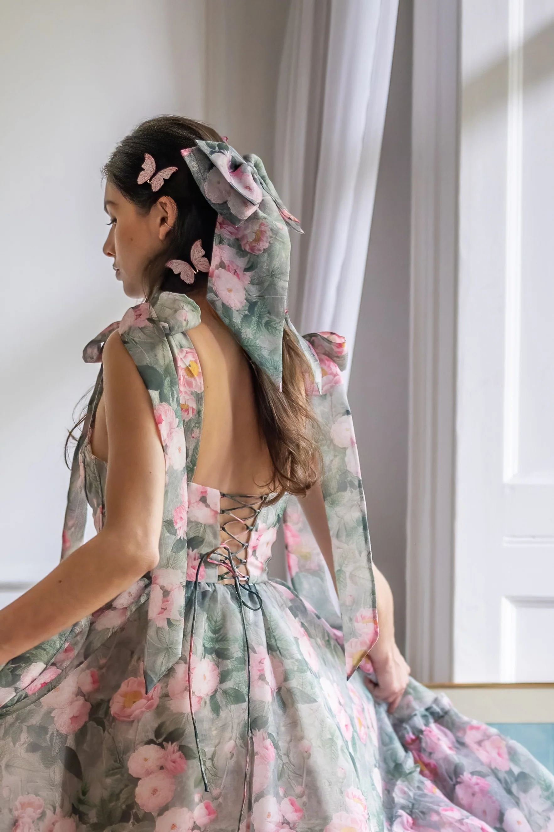 Peony Bouquet Symphony Dress - Image 4