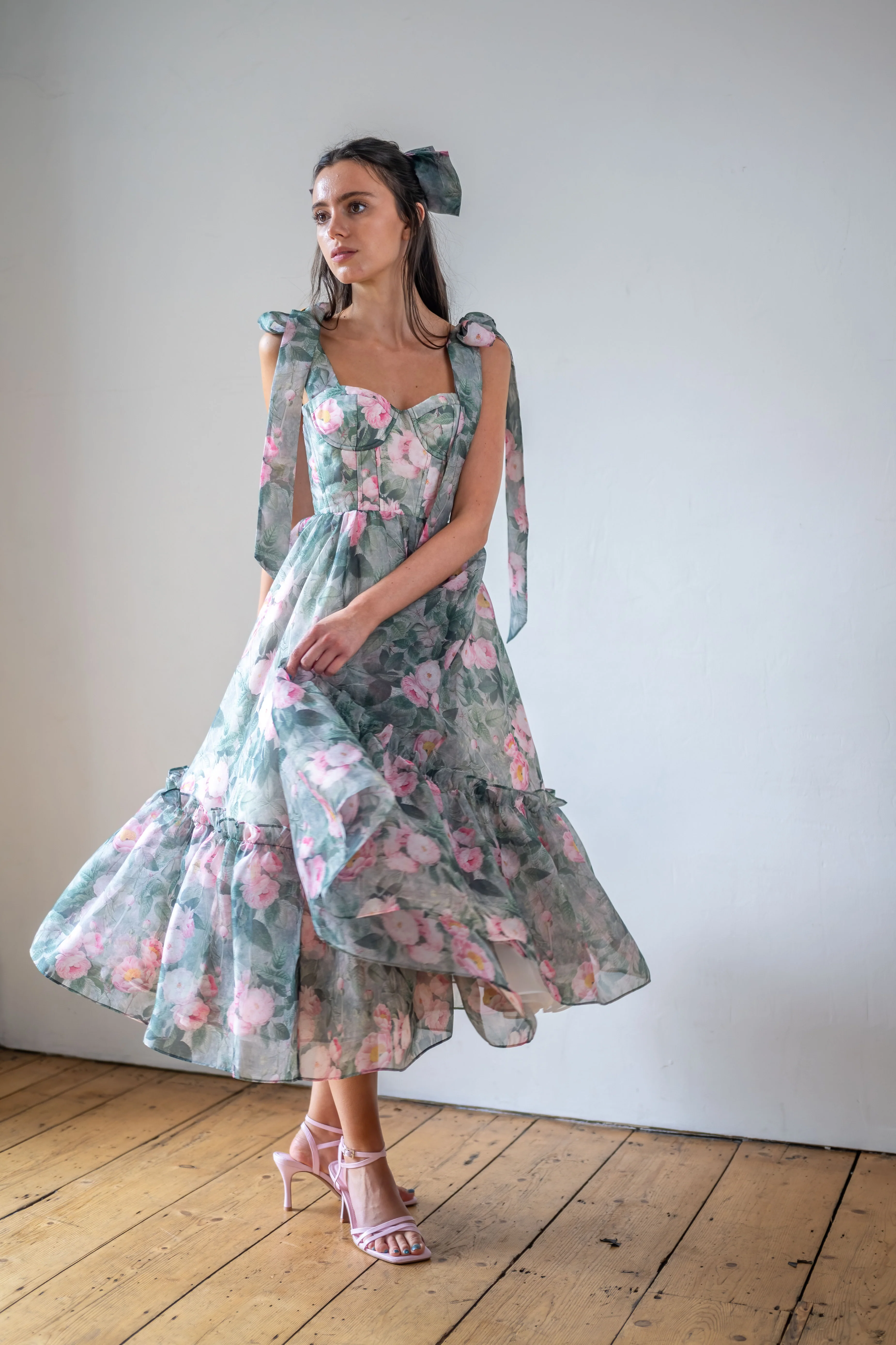 Peony Bouquet Symphony Dress - Image 6