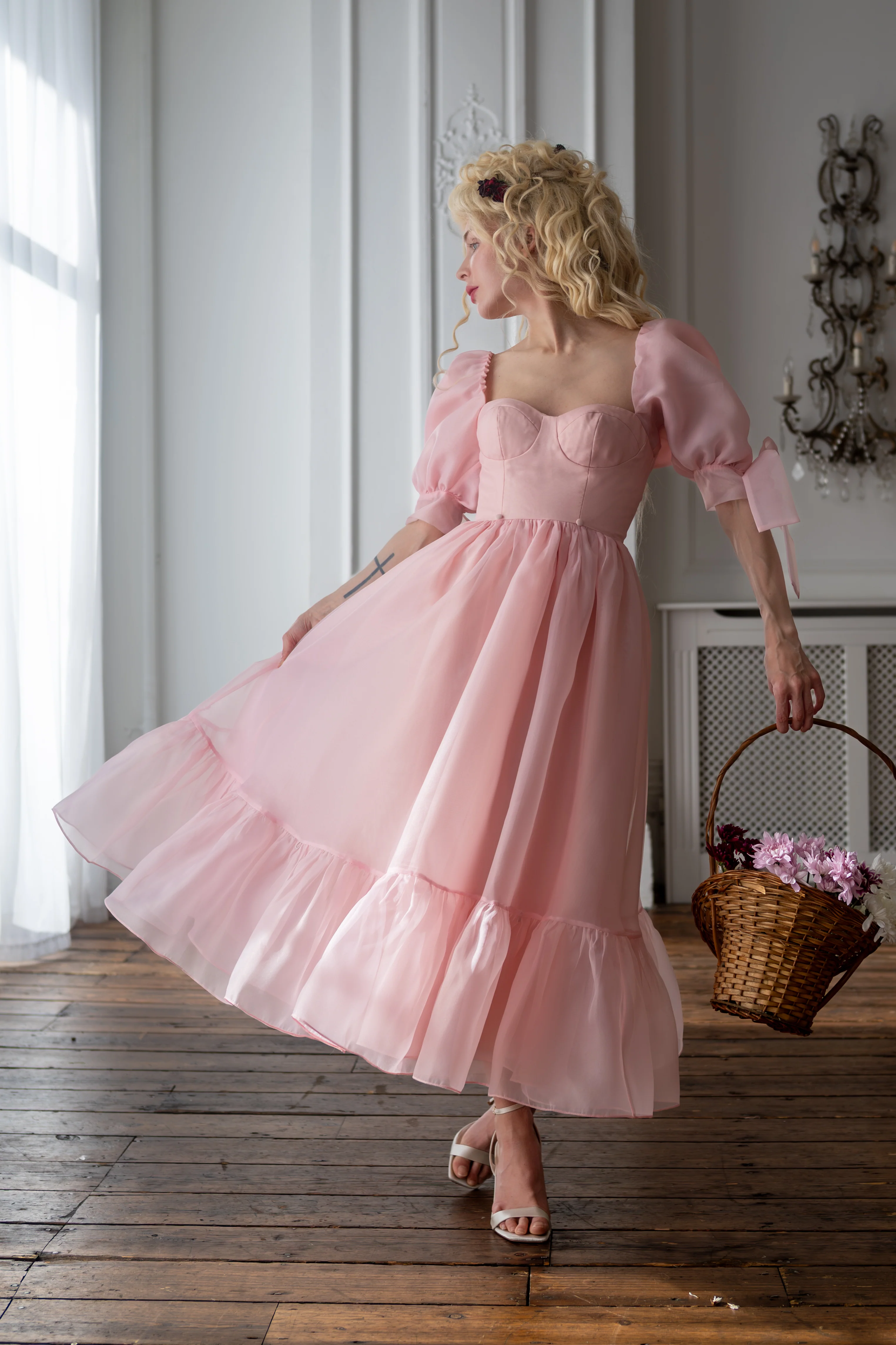 Rosewater Soirée Dress - Image 4