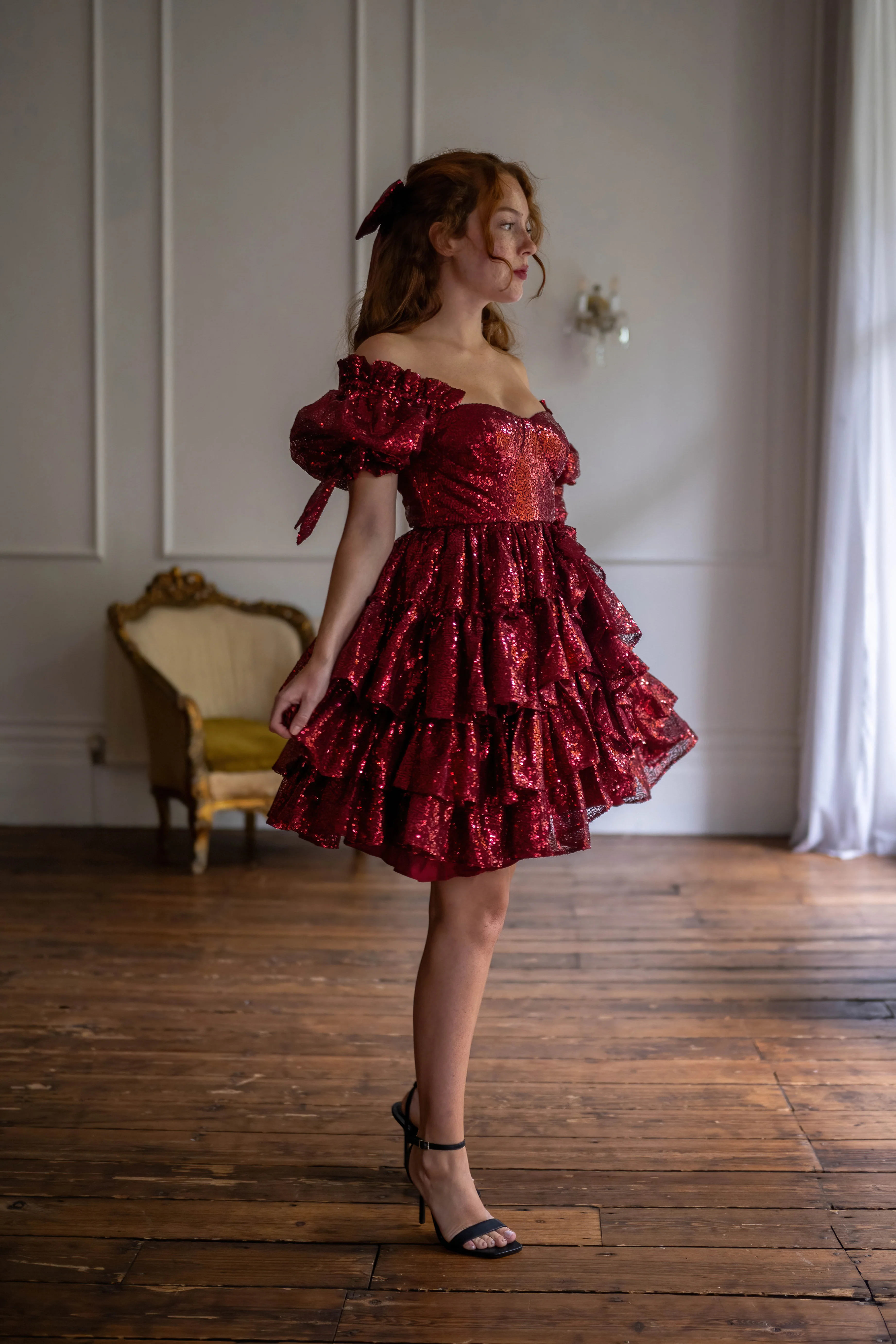 Rouge Étoile Damsel Dress - Image 10