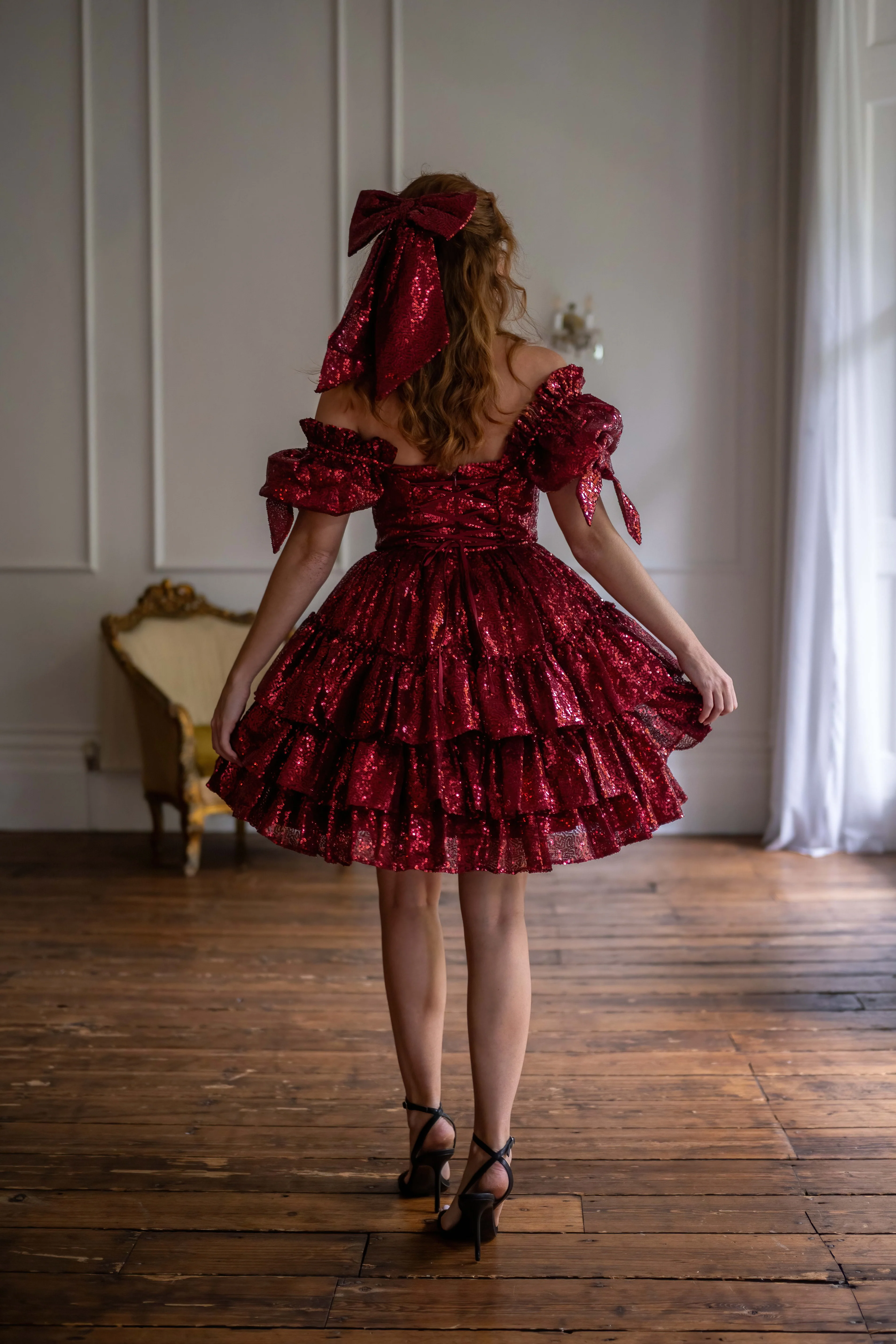 Rouge Étoile Damsel Dress - Image 11