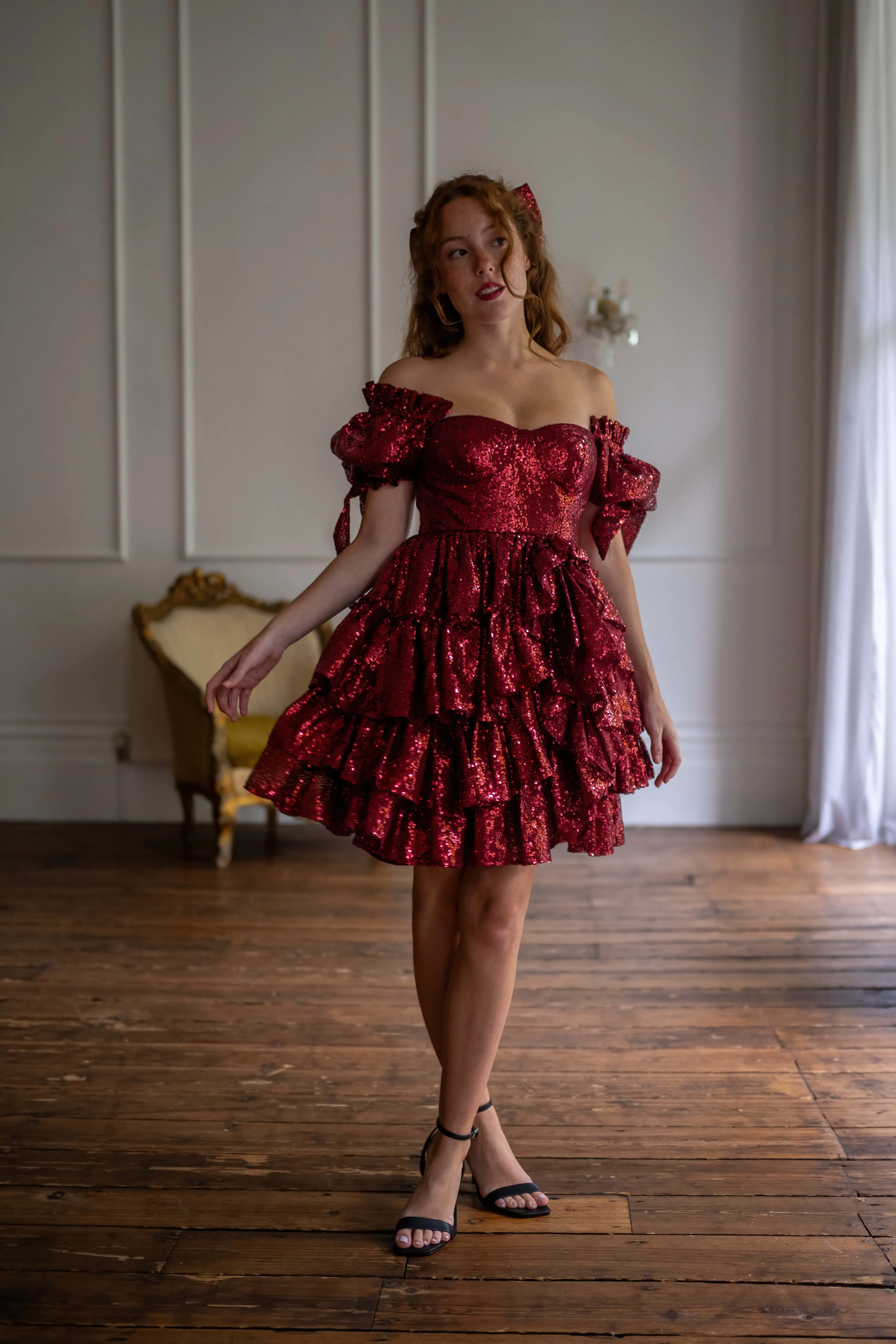 Rouge Étoile Damsel Dress - Image 12