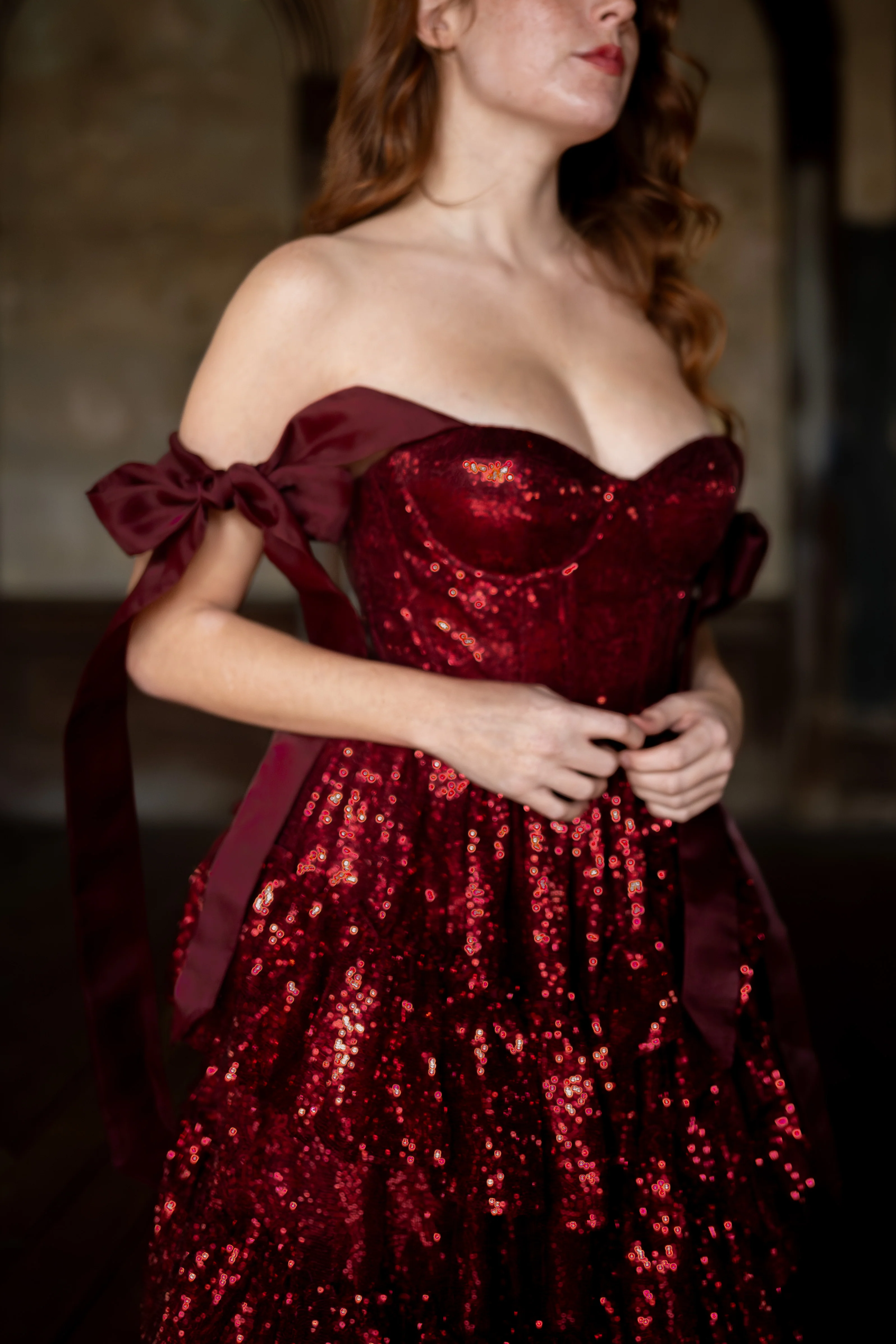 Rouge Étoile Muse Dress - Image 2
