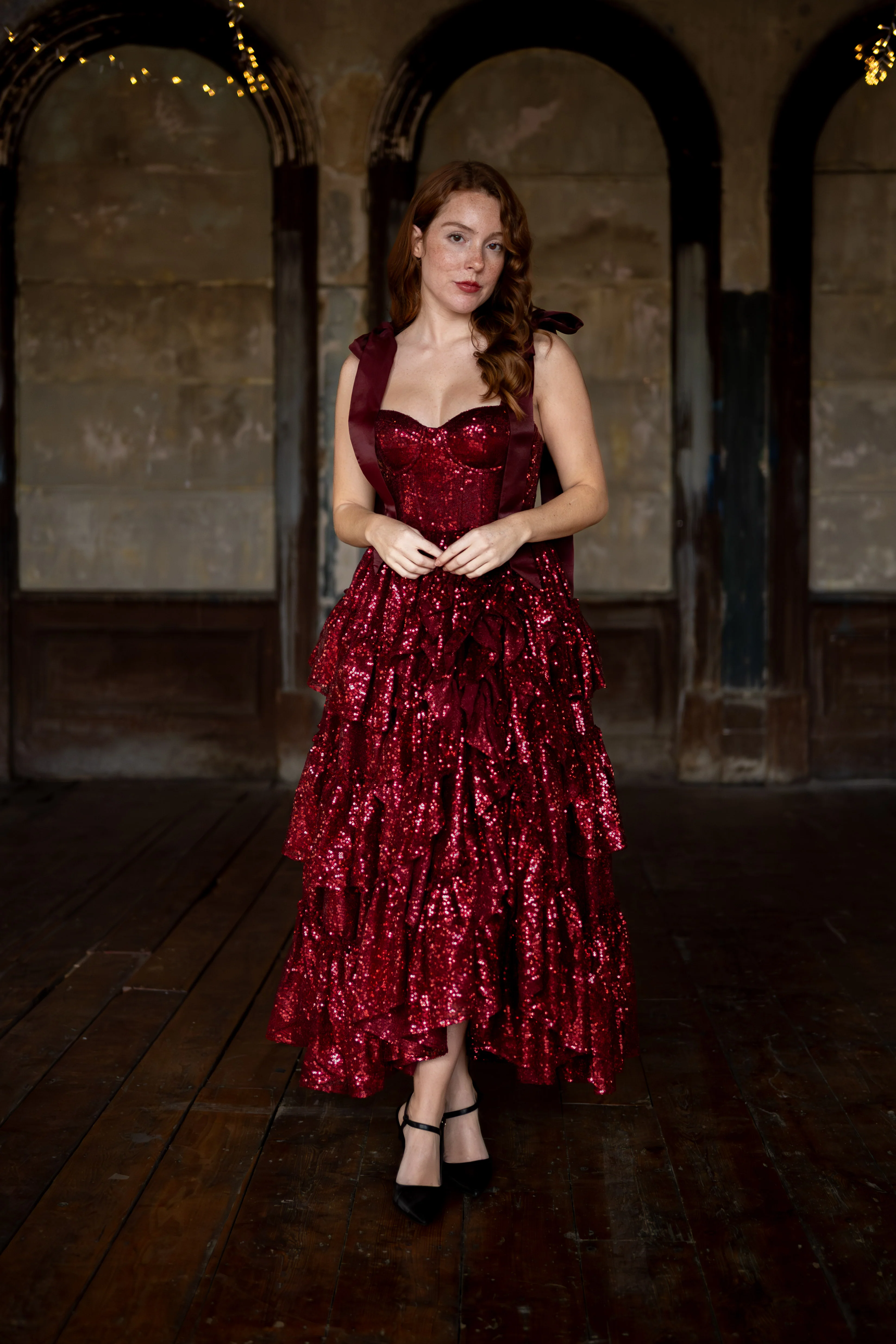 Rouge Étoile Muse Dress - Image 3