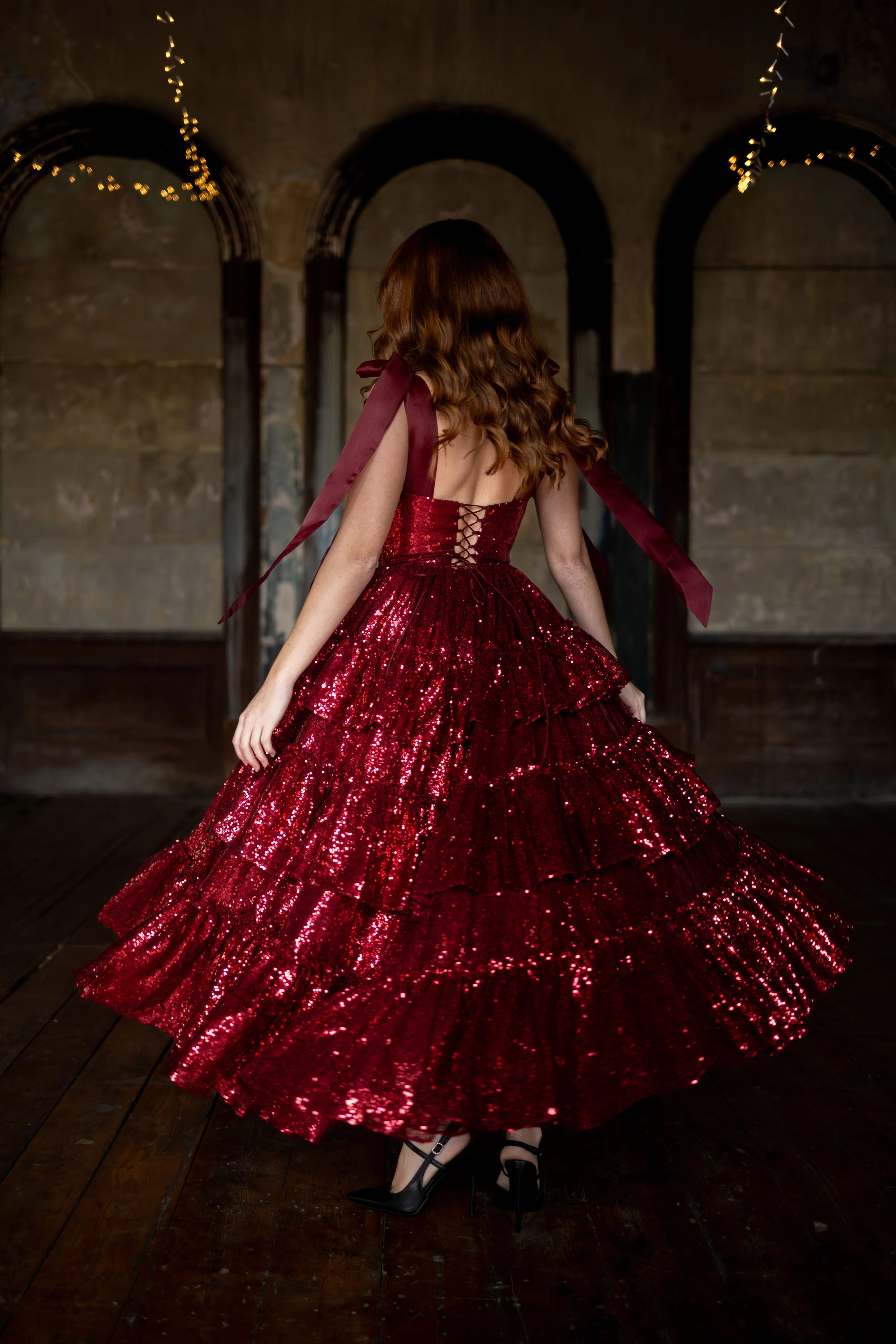 Rouge Étoile Muse Dress - Image 5