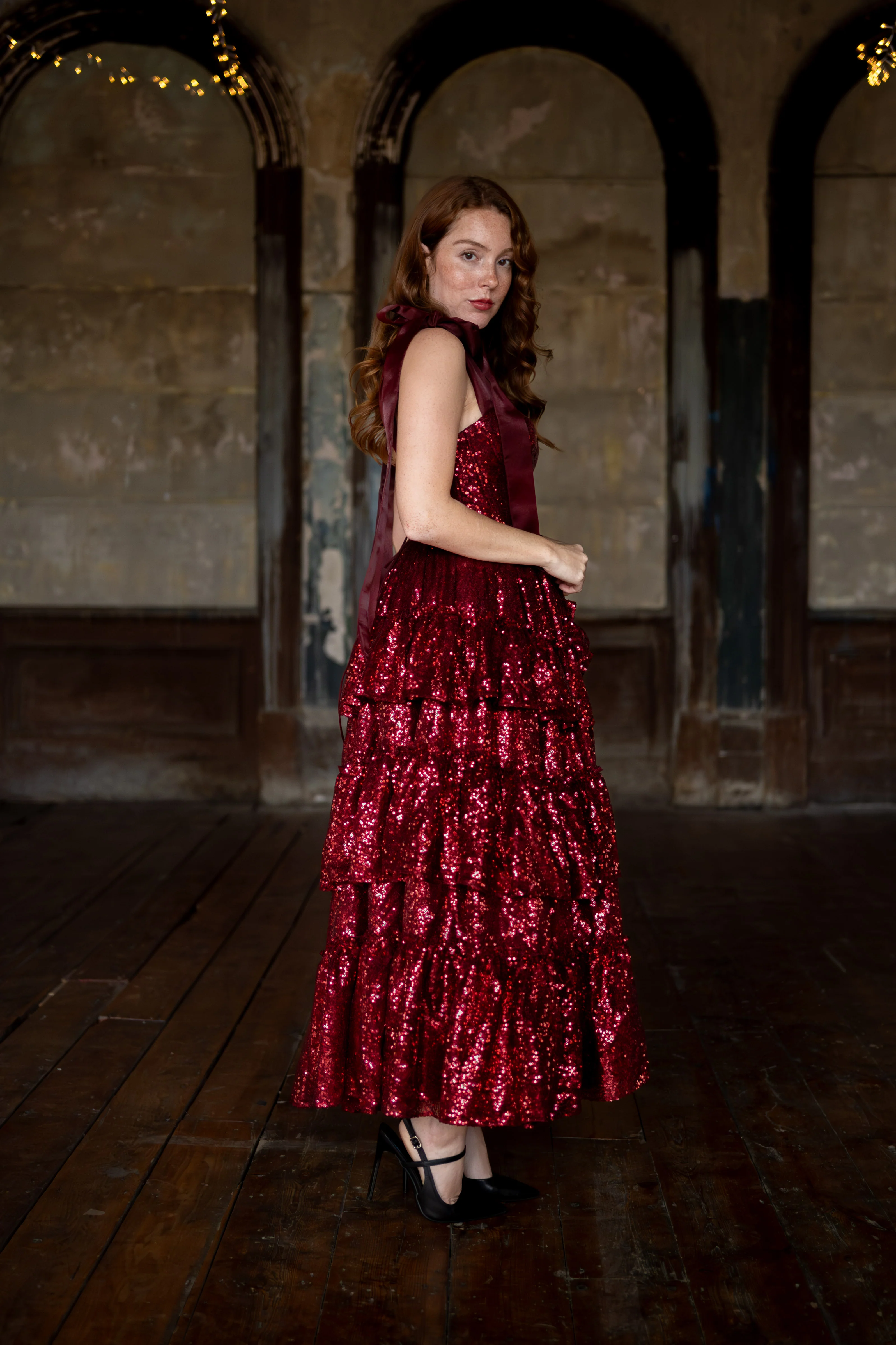 Rouge Étoile Muse Dress - Image 8