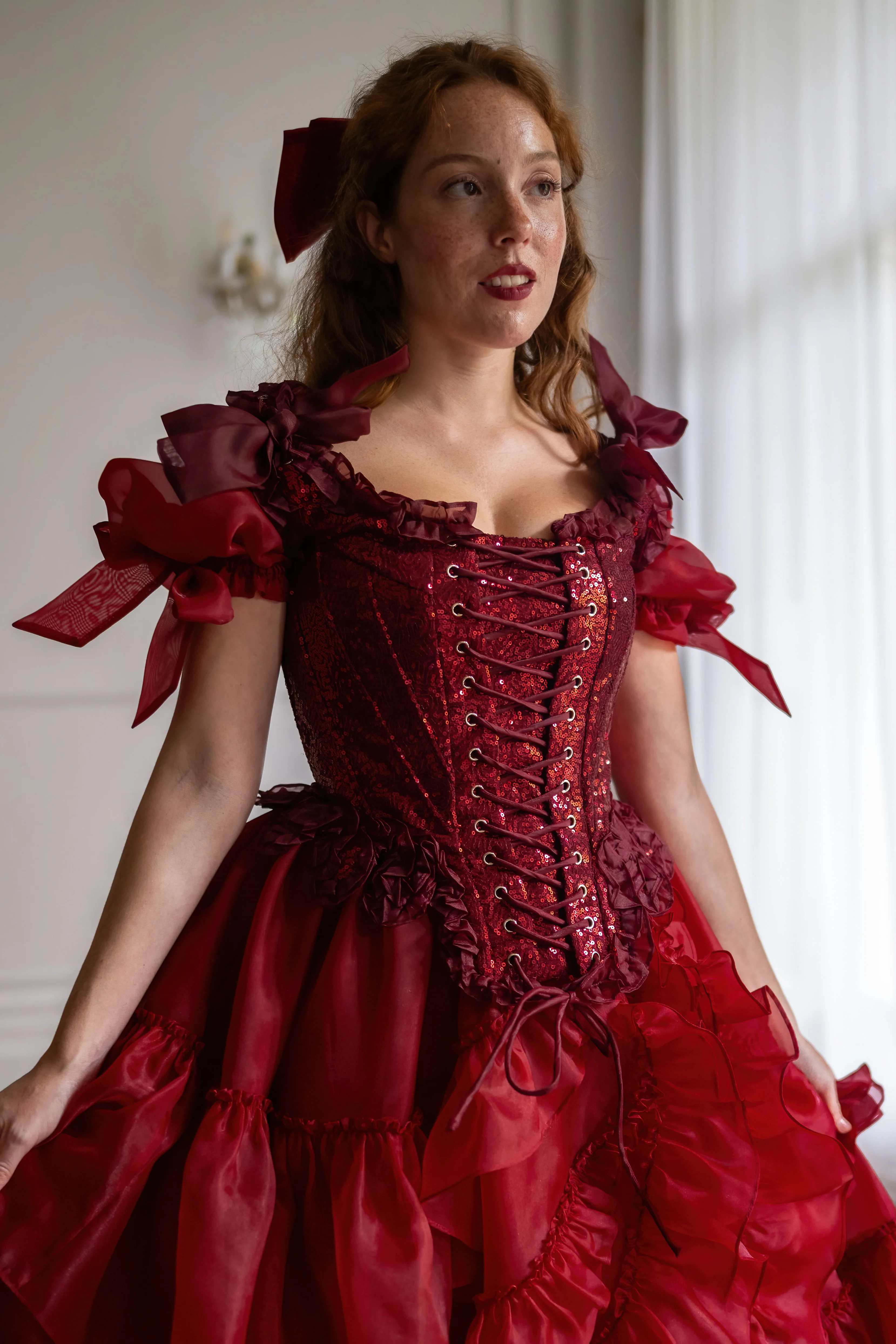 Rouge Étoile Pompadour Corset - Image 3