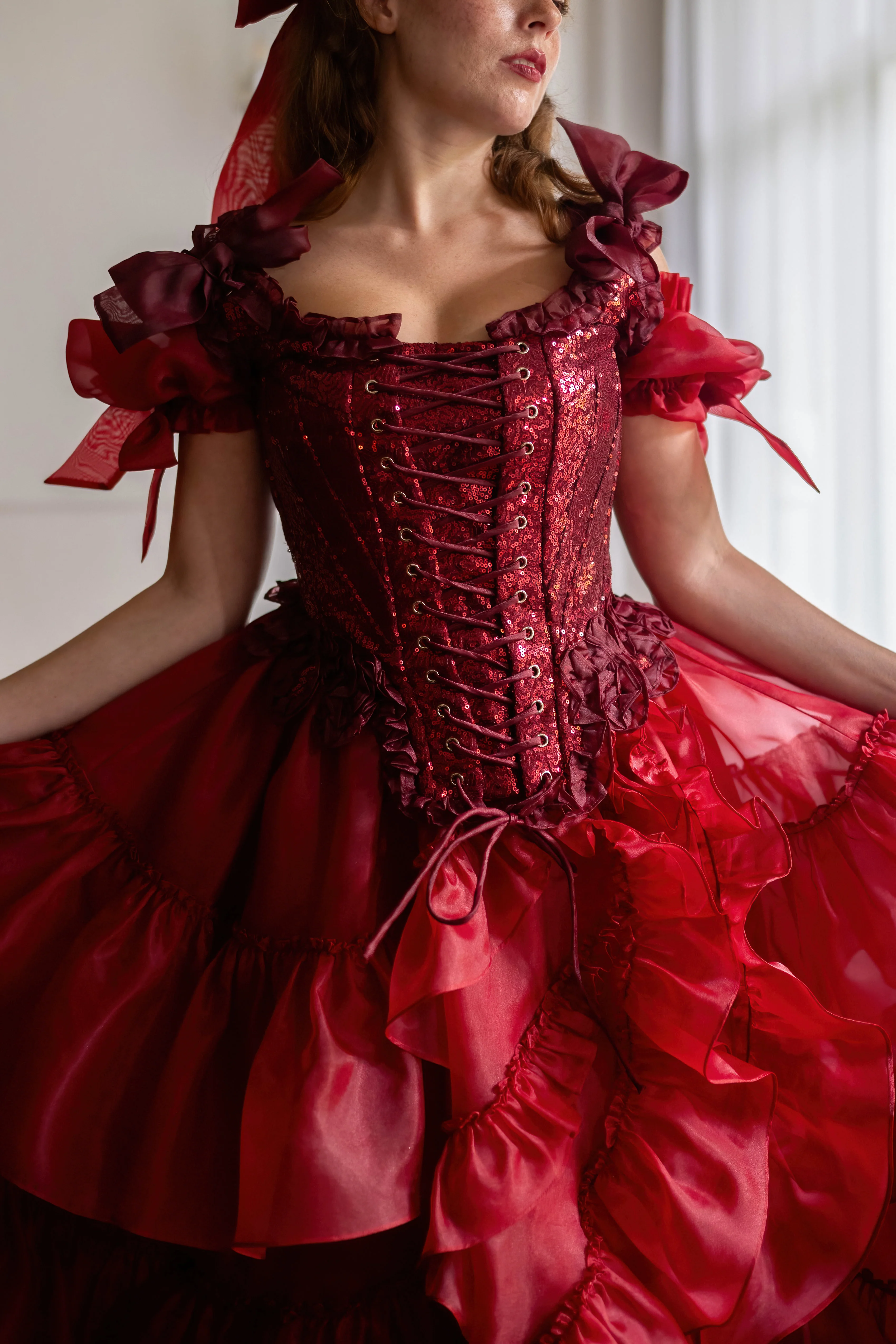 Rouge Étoile Pompadour Corset - Image 9