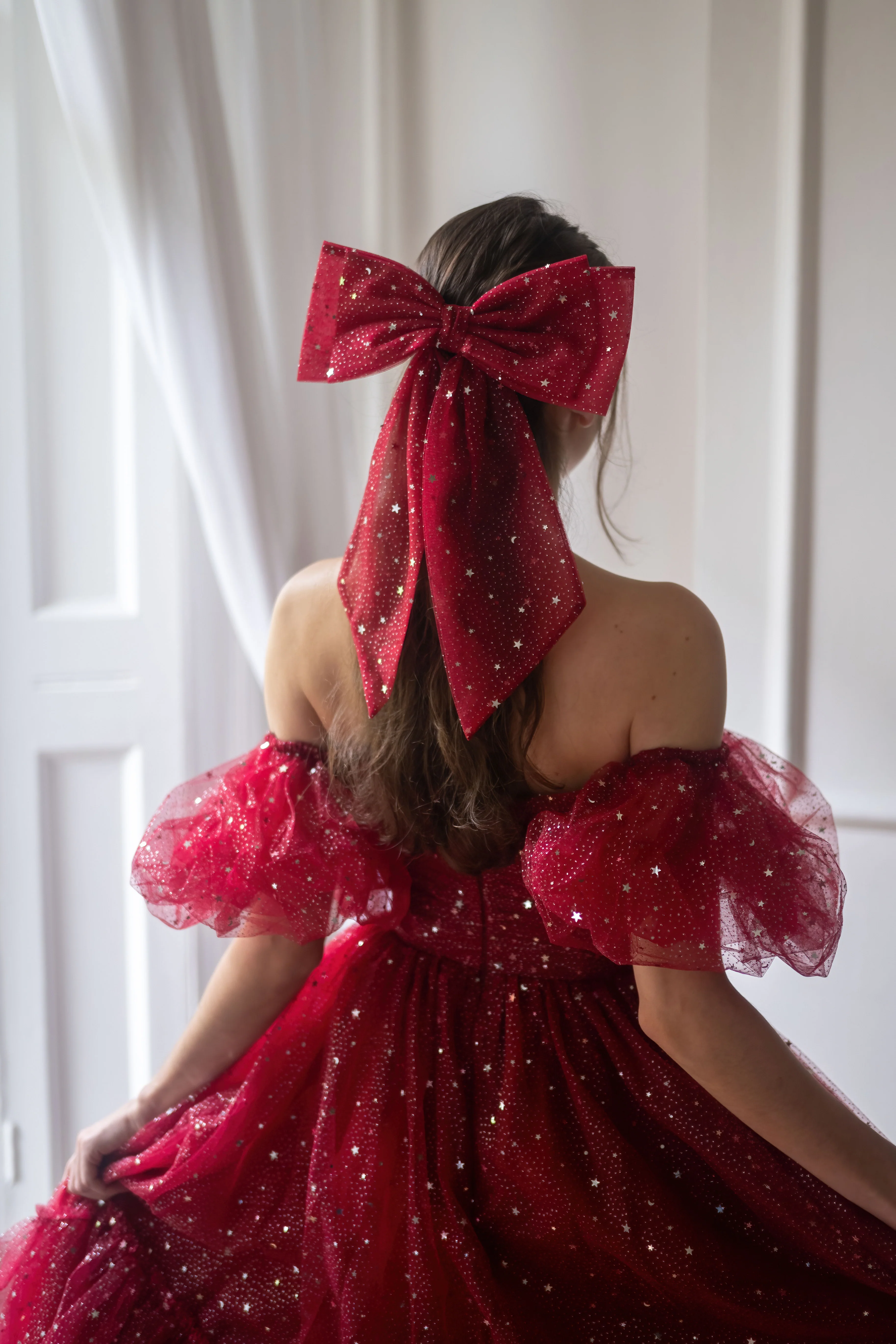 Ruby Slippers Hair Bow