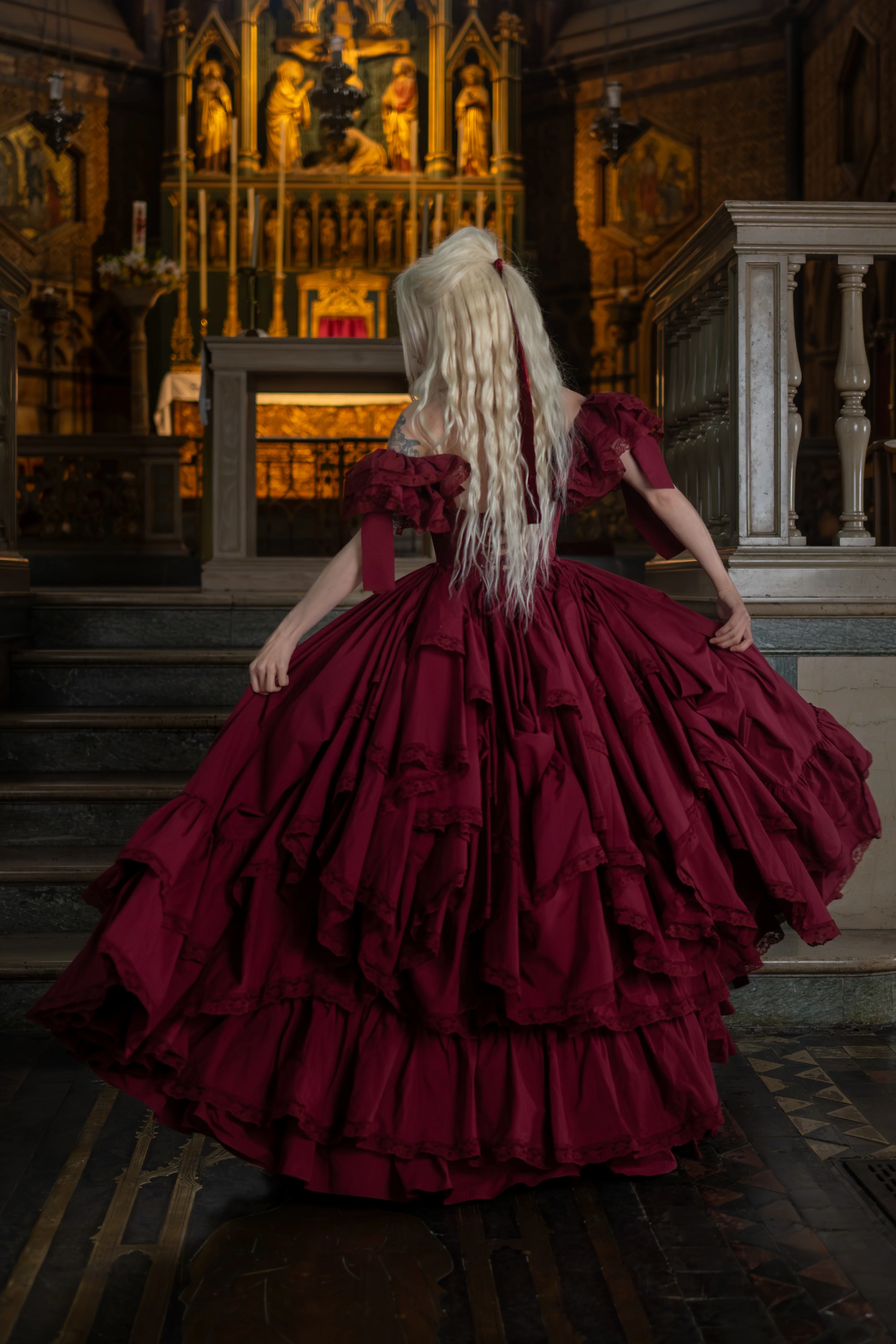 Sanguine Daae Bridal Gown - Image 11