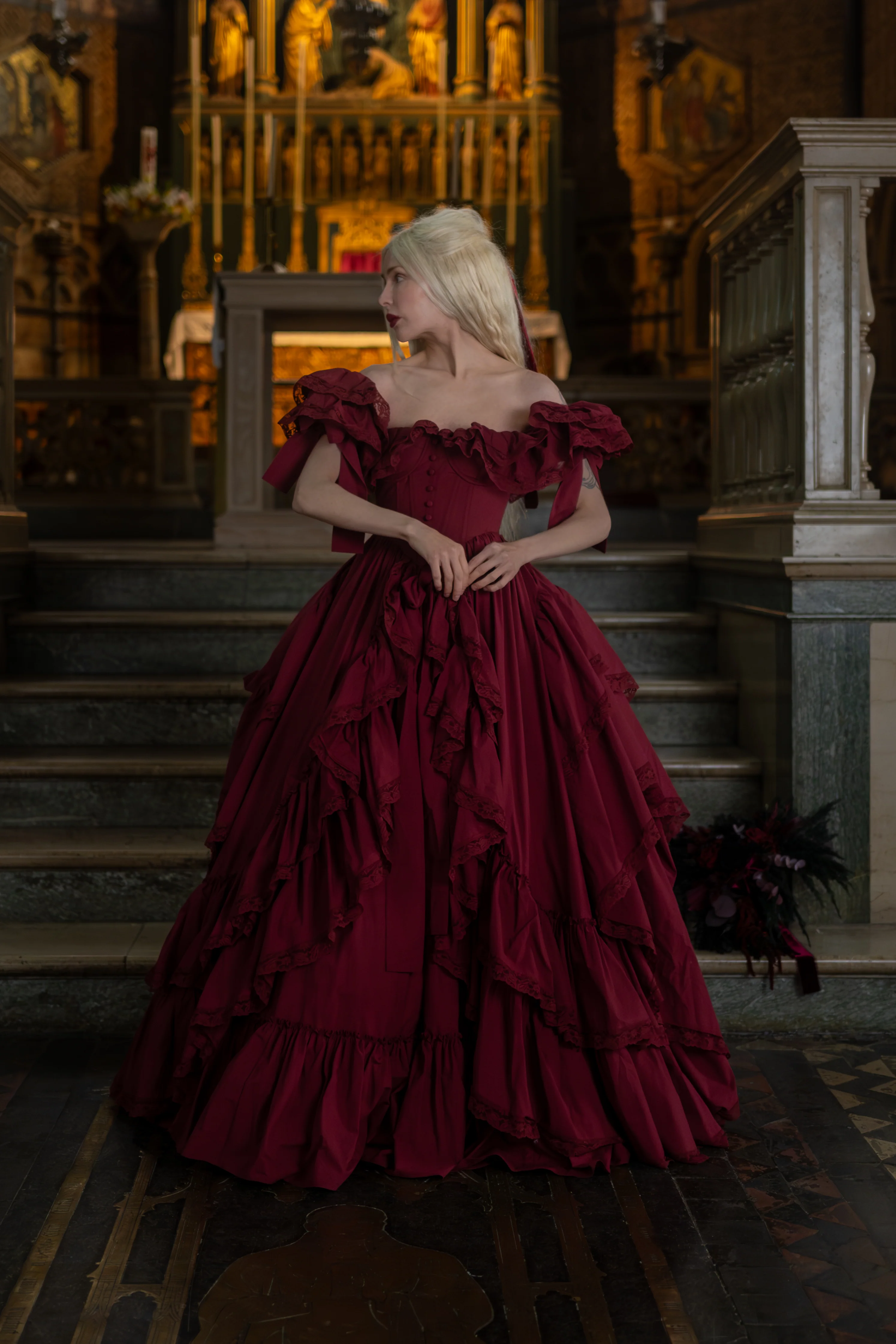 Sanguine Daae Bridal Gown - Image 13