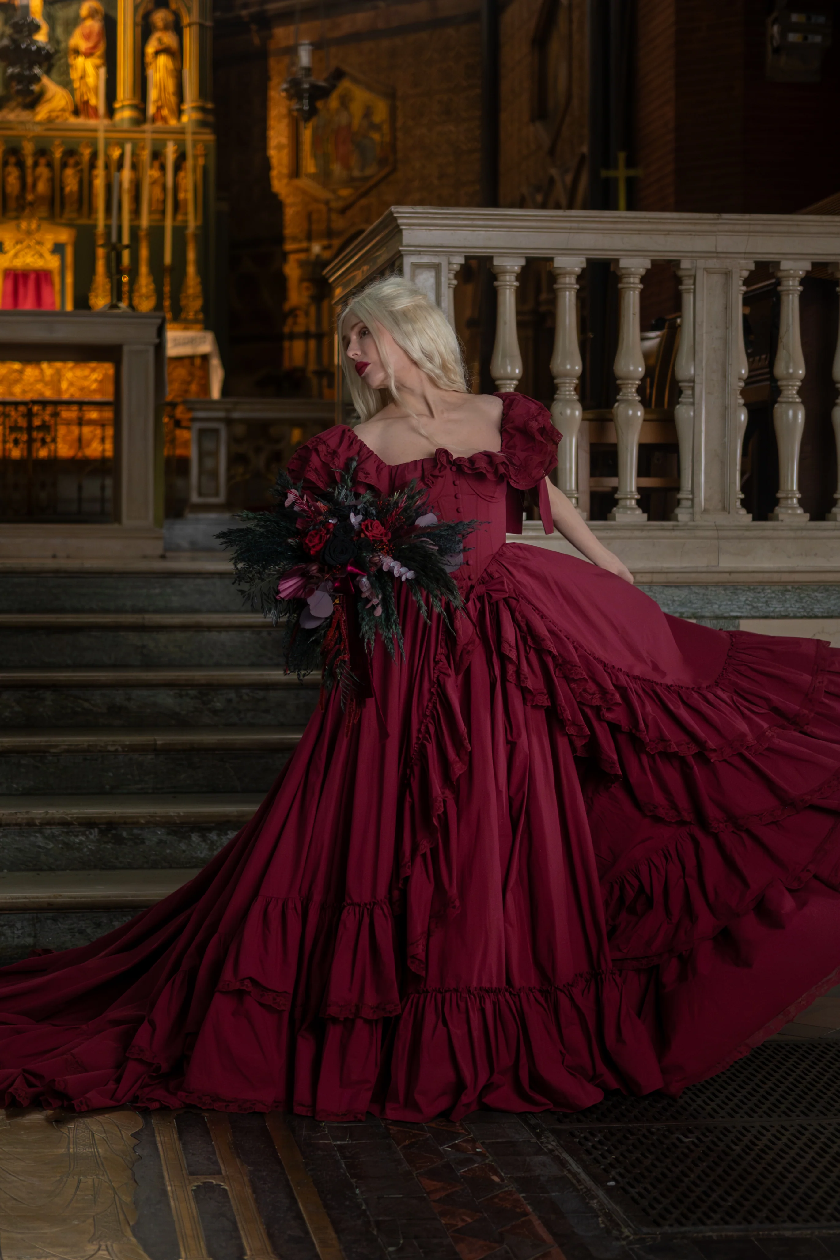 Sanguine Daae Bridal Gown - Image 15