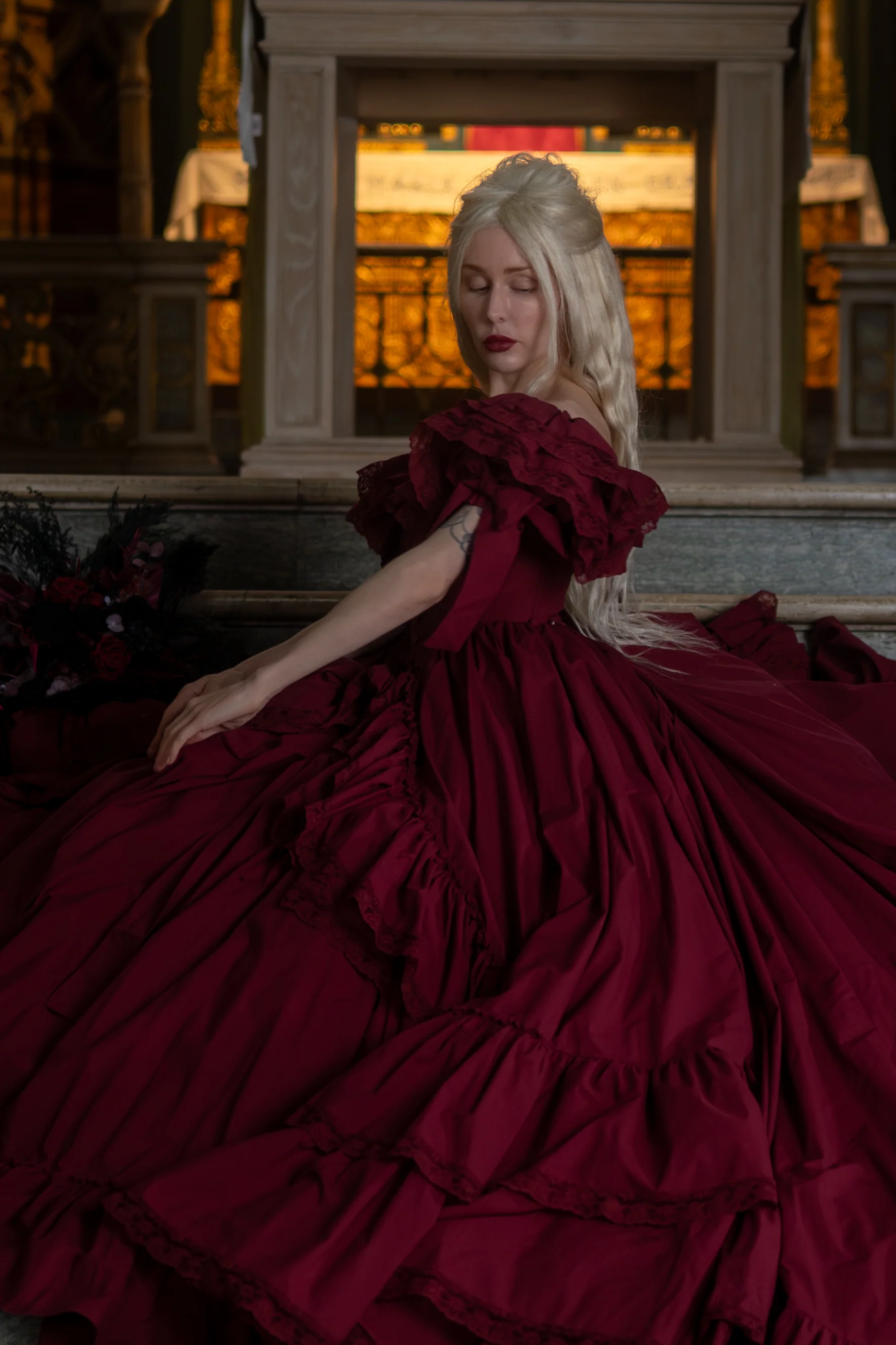 Sanguine Daae Bridal Gown - Image 19