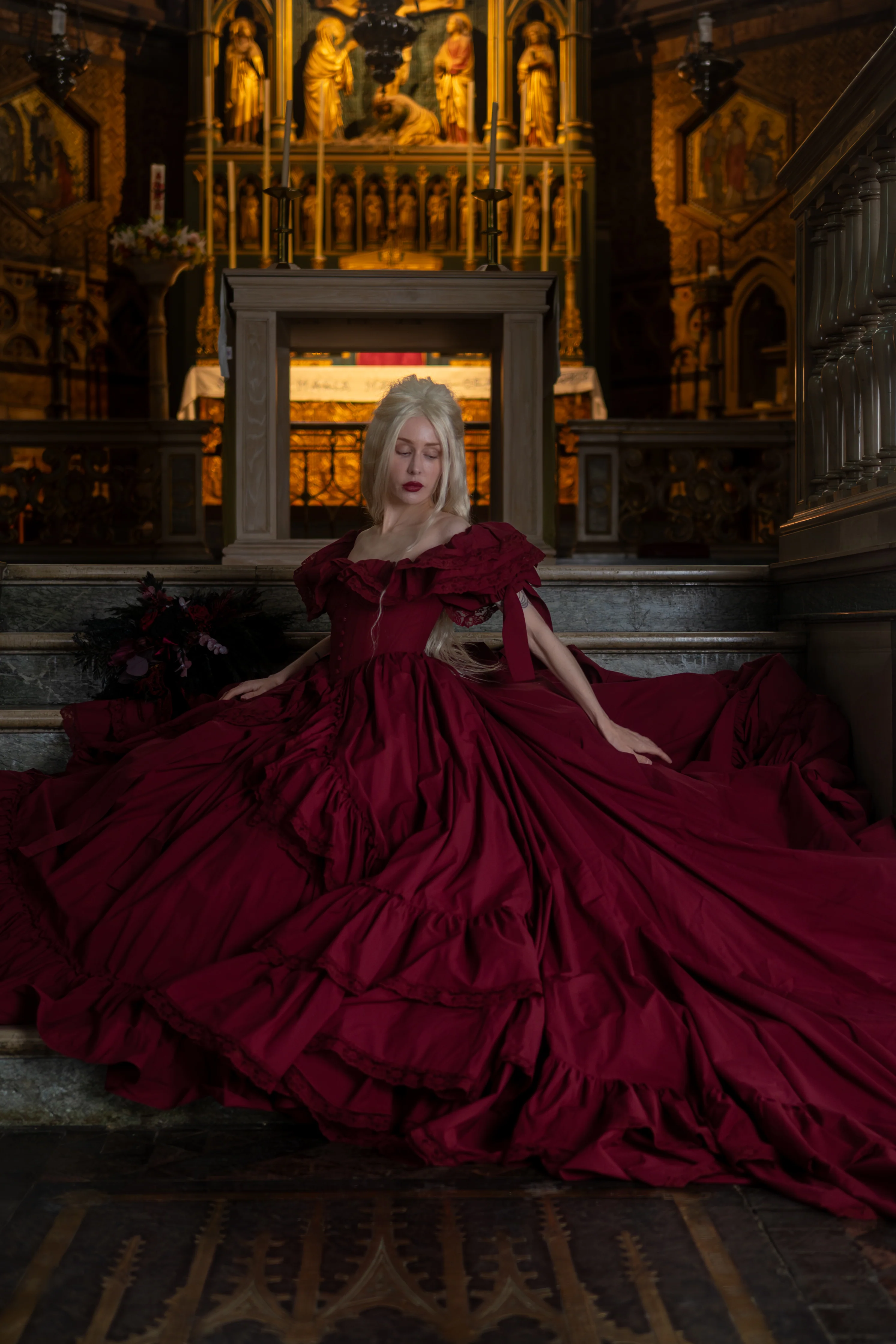 Sanguine Daae Bridal Gown - Image 20