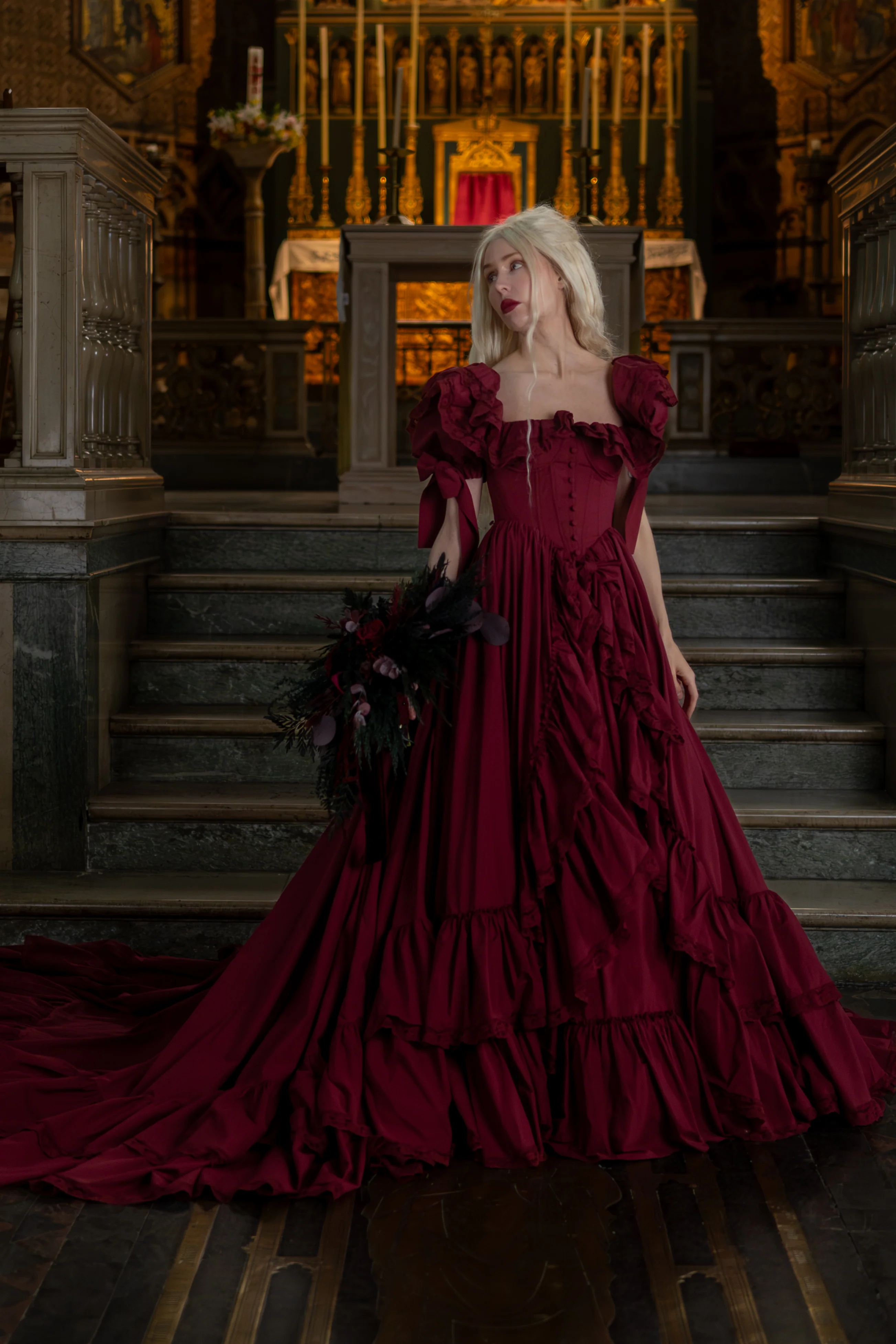 Sanguine Daae Bridal Gown - Image 8