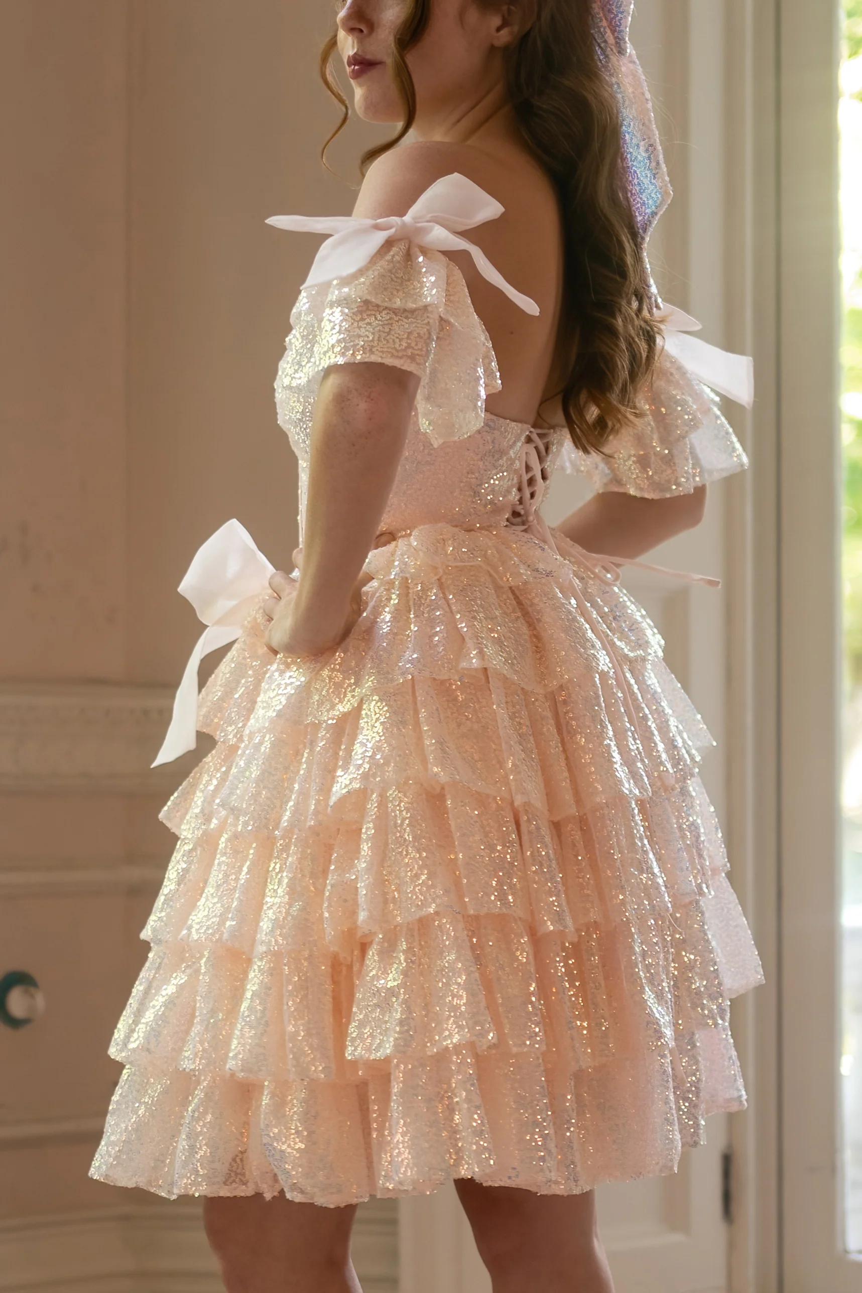 Song of Angels Heirloom Dress - Image 4