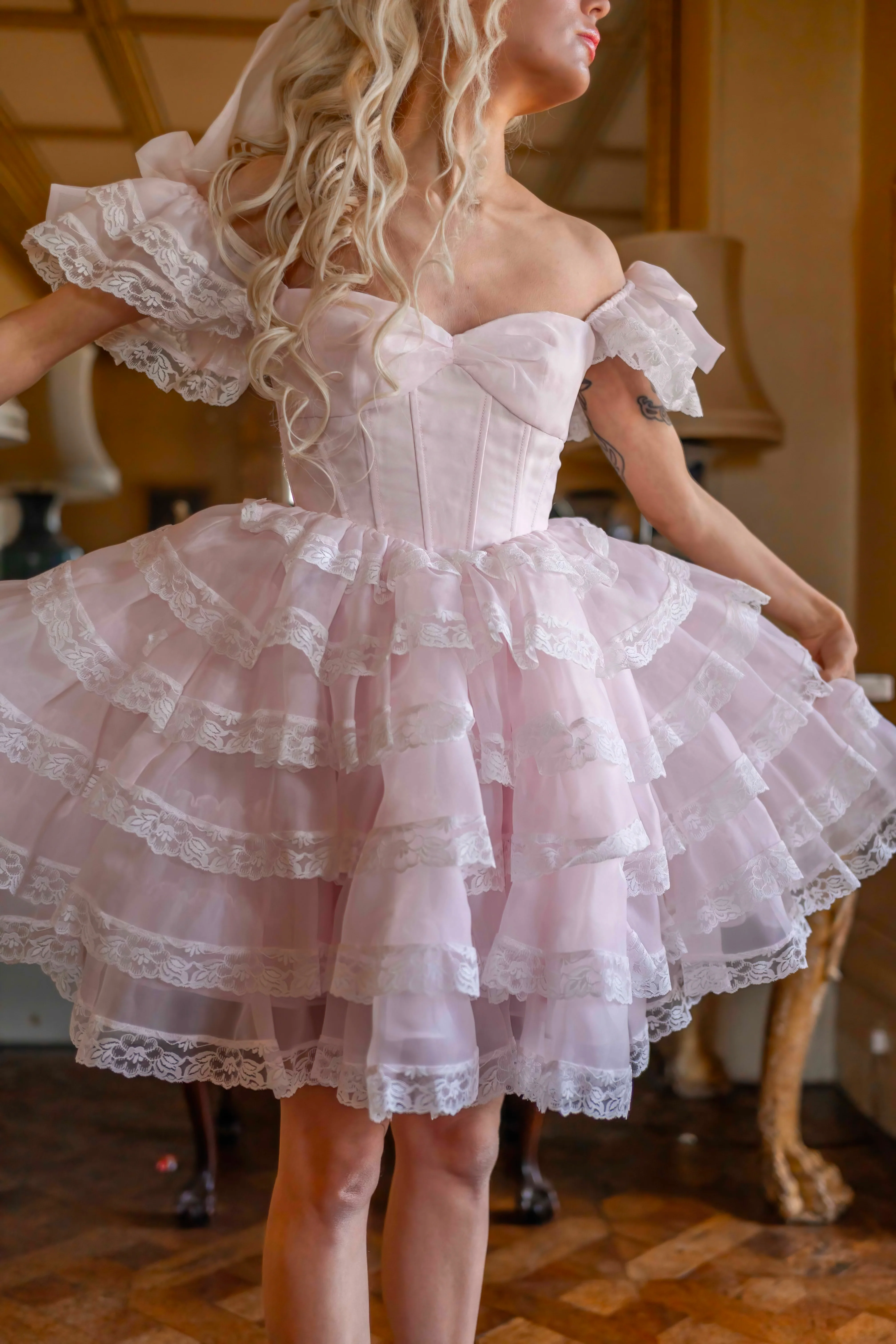 Spun Sugar Heirloom Dress - Image 12