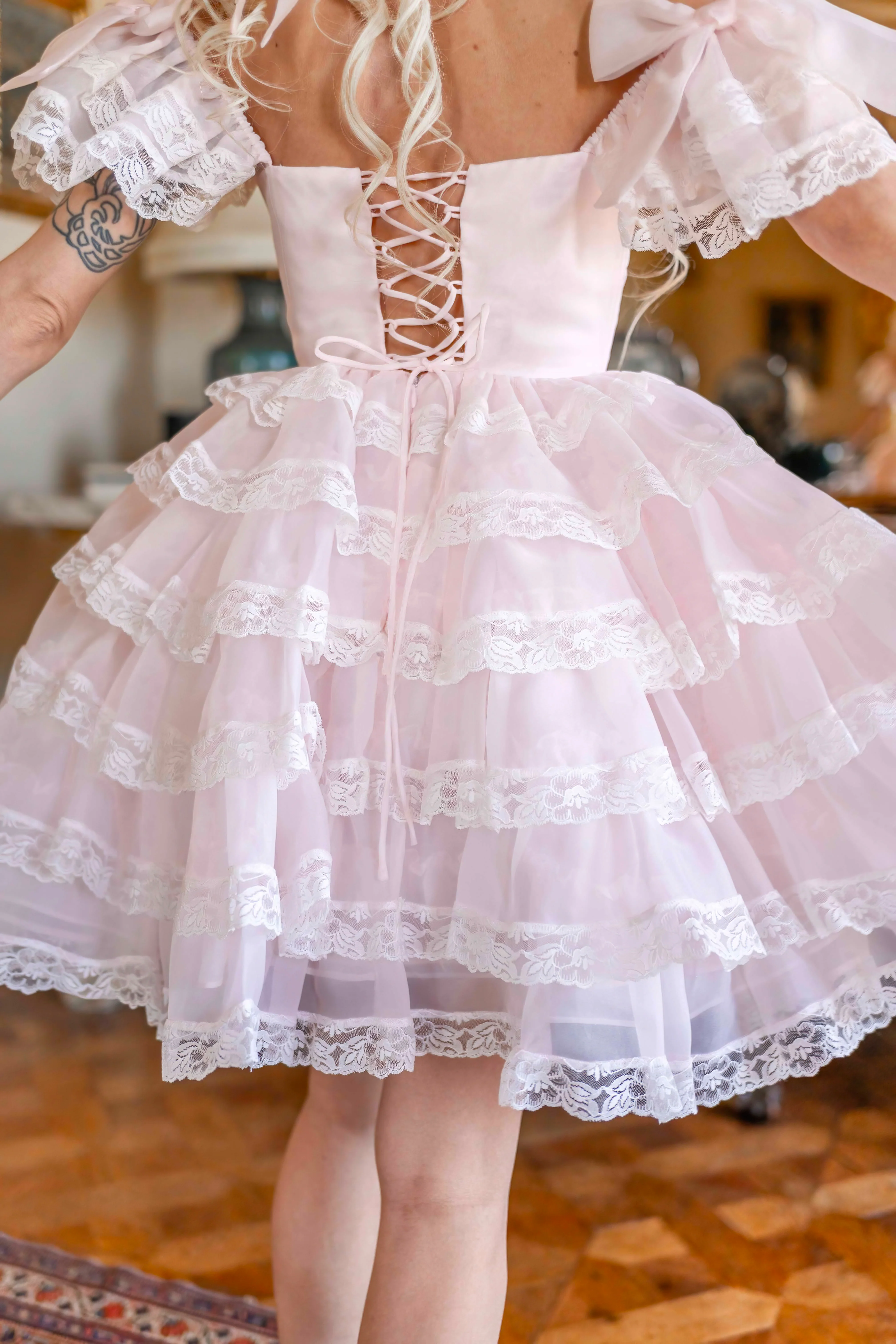 Spun Sugar Heirloom Dress - Image 13