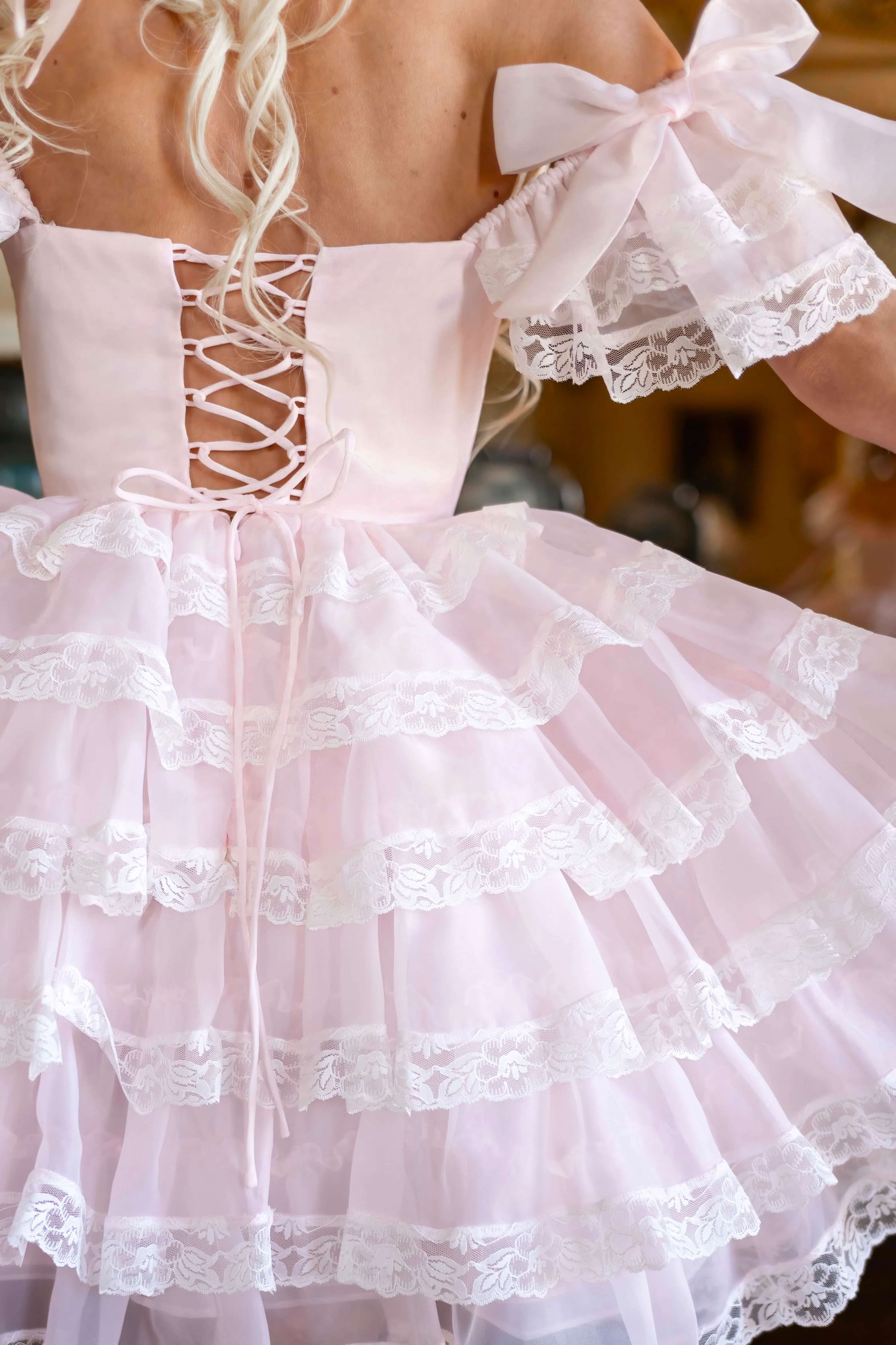 Spun Sugar Heirloom Dress - Image 17