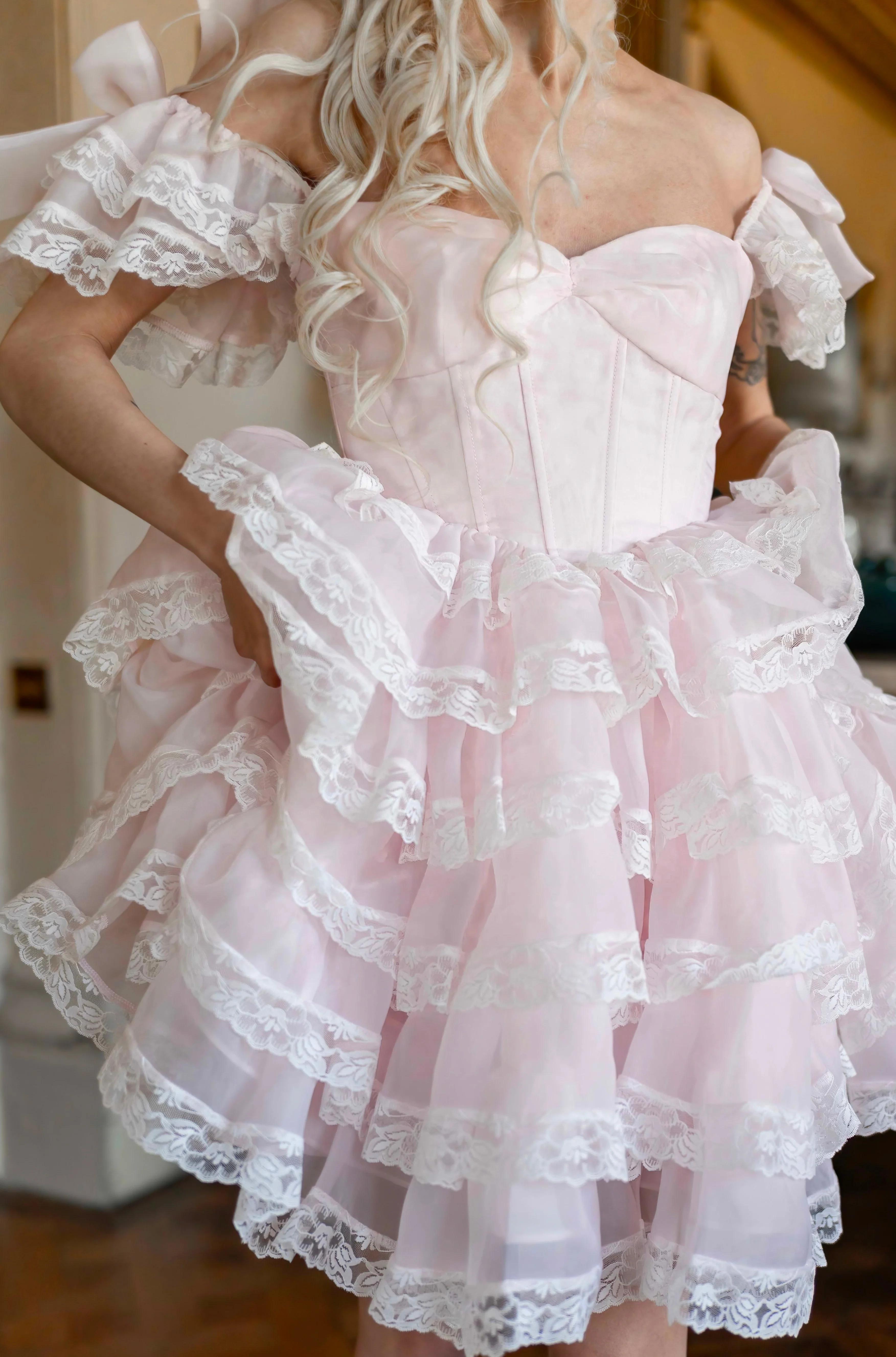 Spun Sugar Heirloom Dress - Image 9