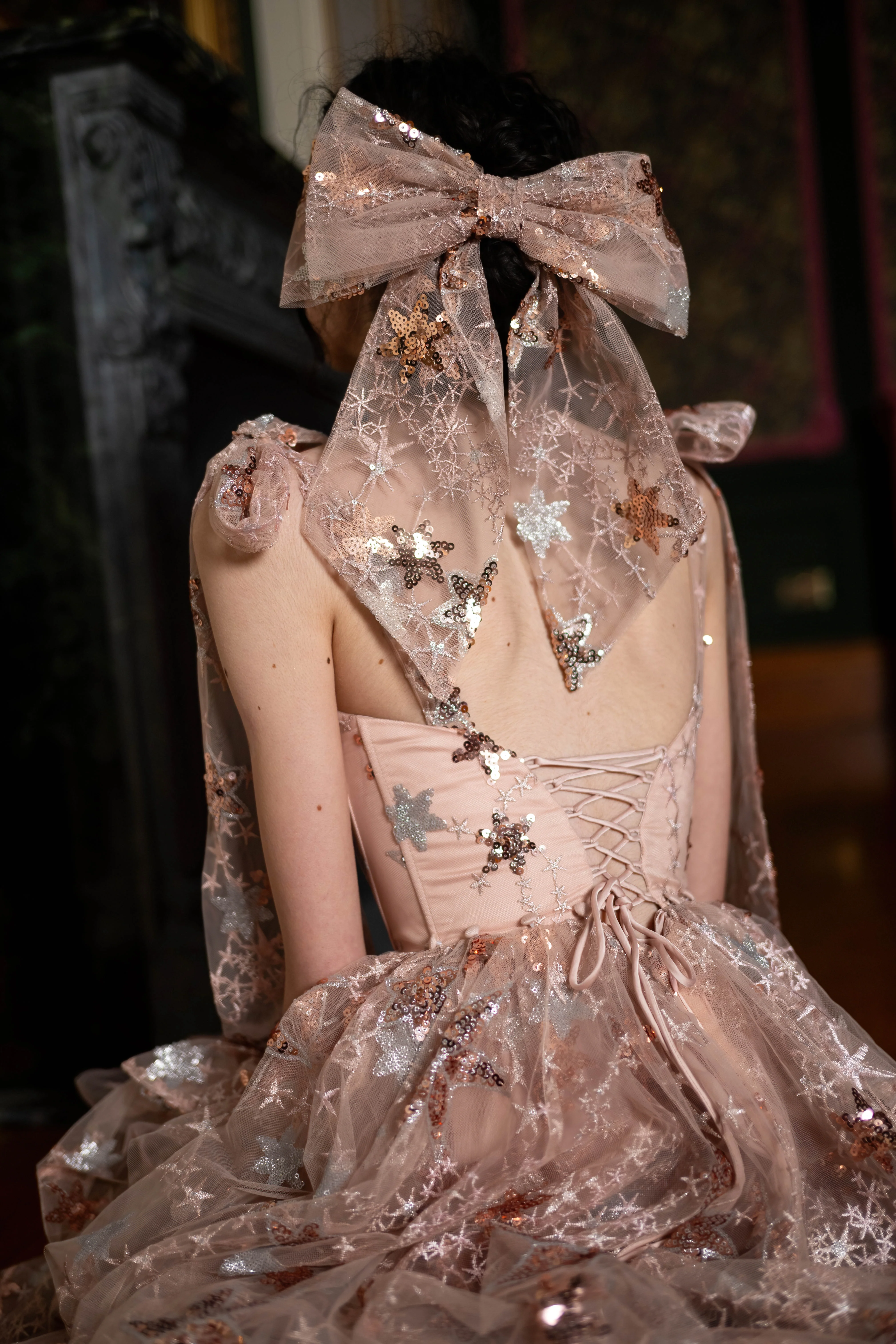 Star-Crossed Lovers Winged Bow - Image 3