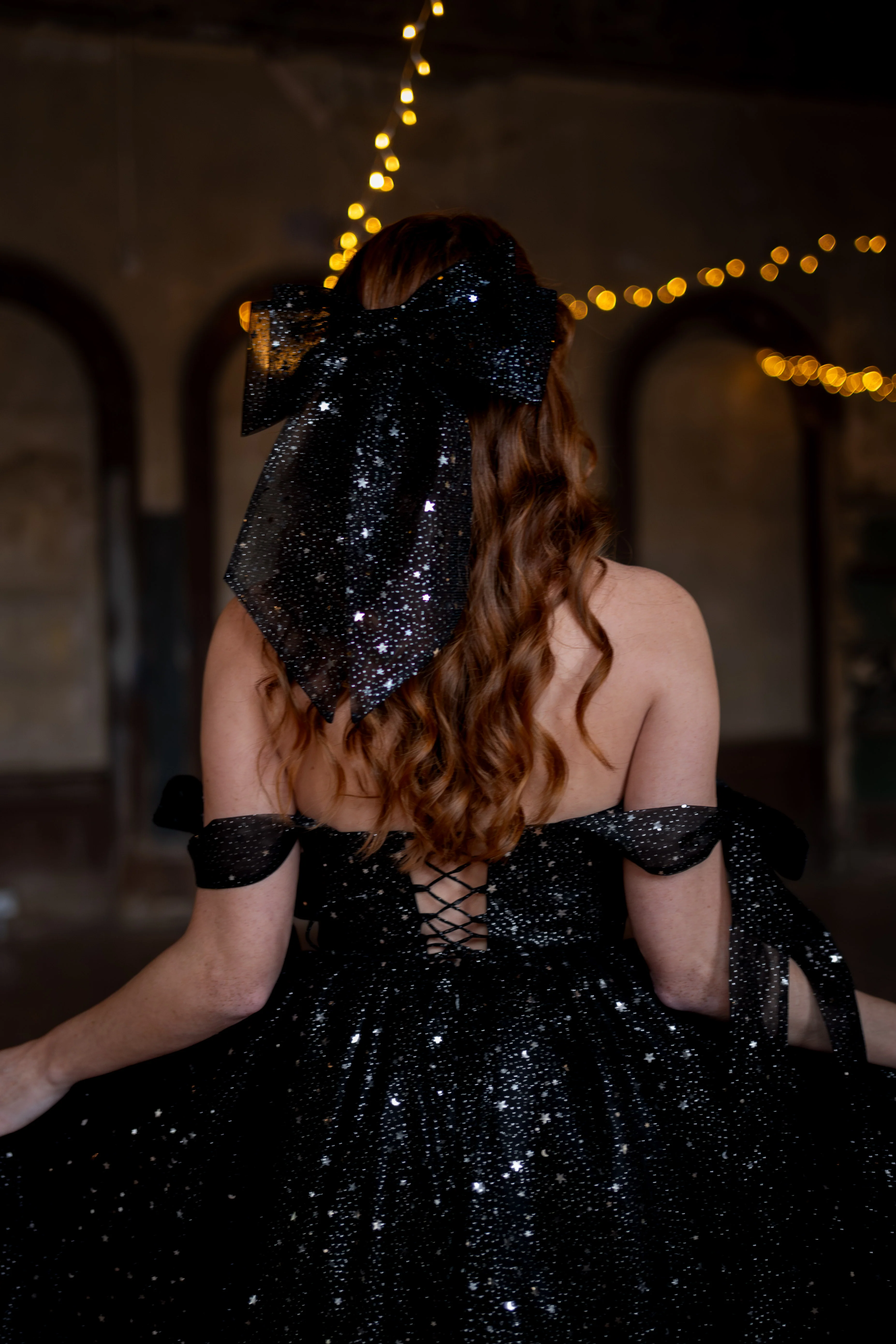 Starry Night Winged Bow - Image 2