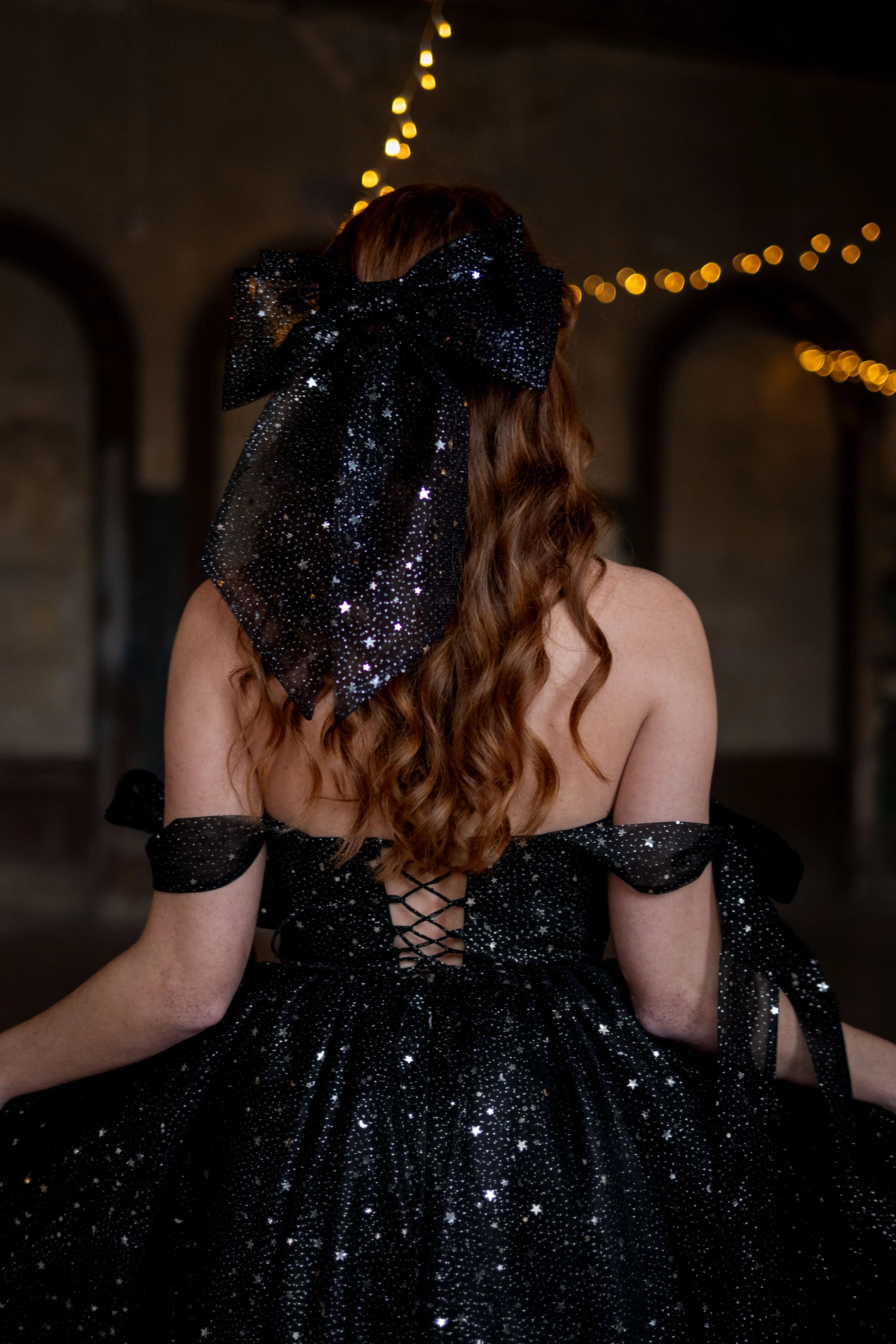 Starry Night Winged Bow - Image 3