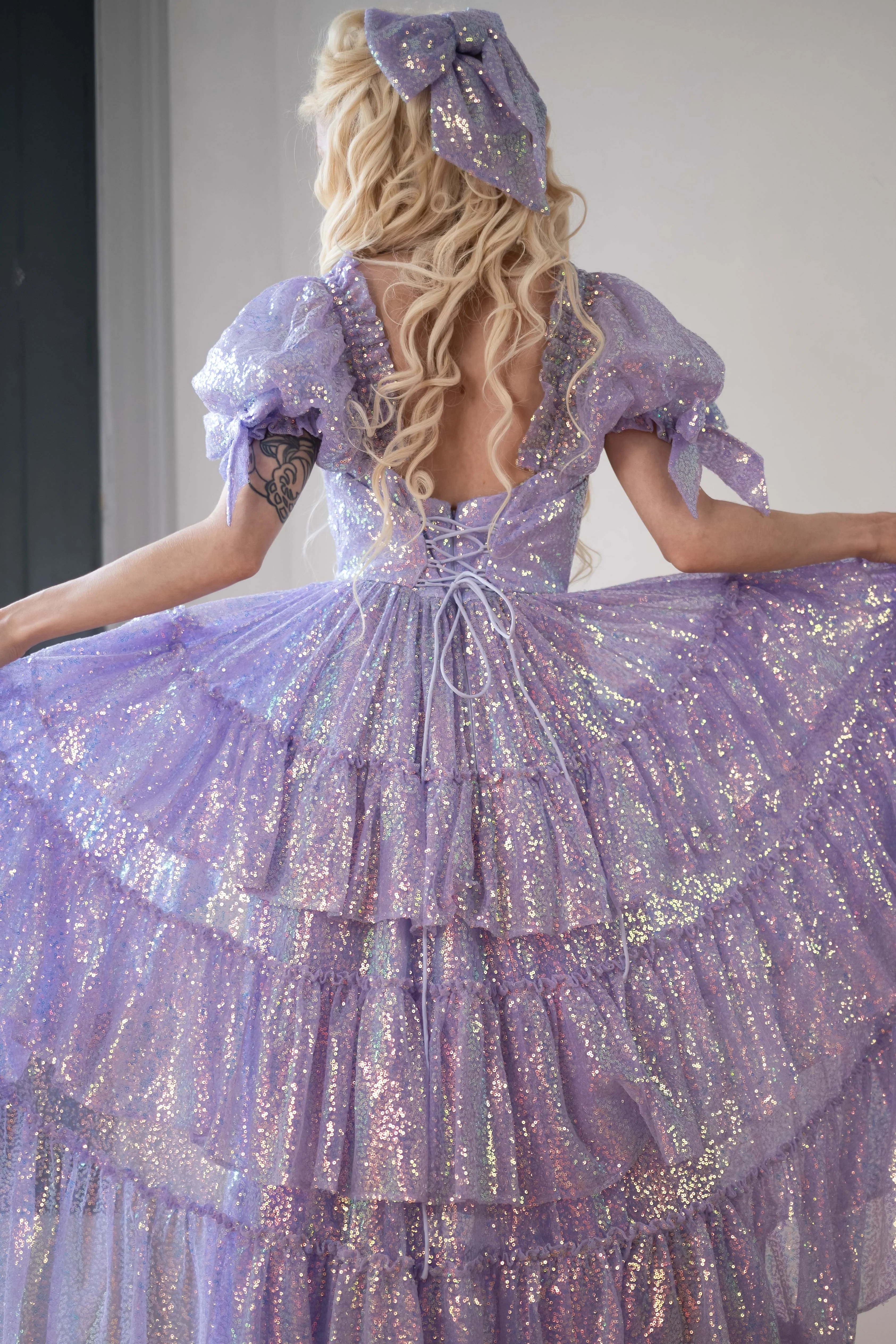Sugared Almond Demoiselle Dress - Image 12