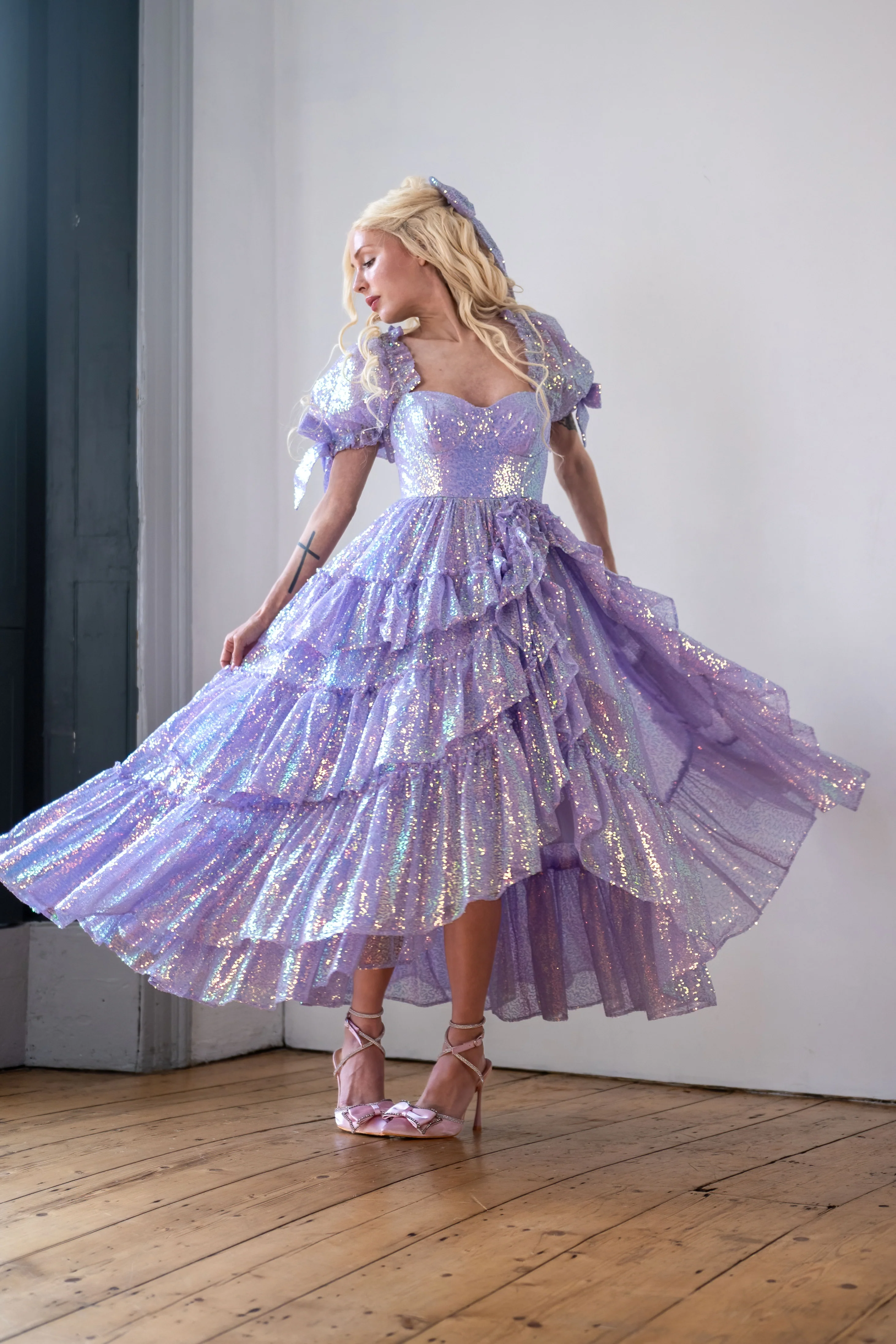 Sugared Almond Demoiselle Dress - Image 13