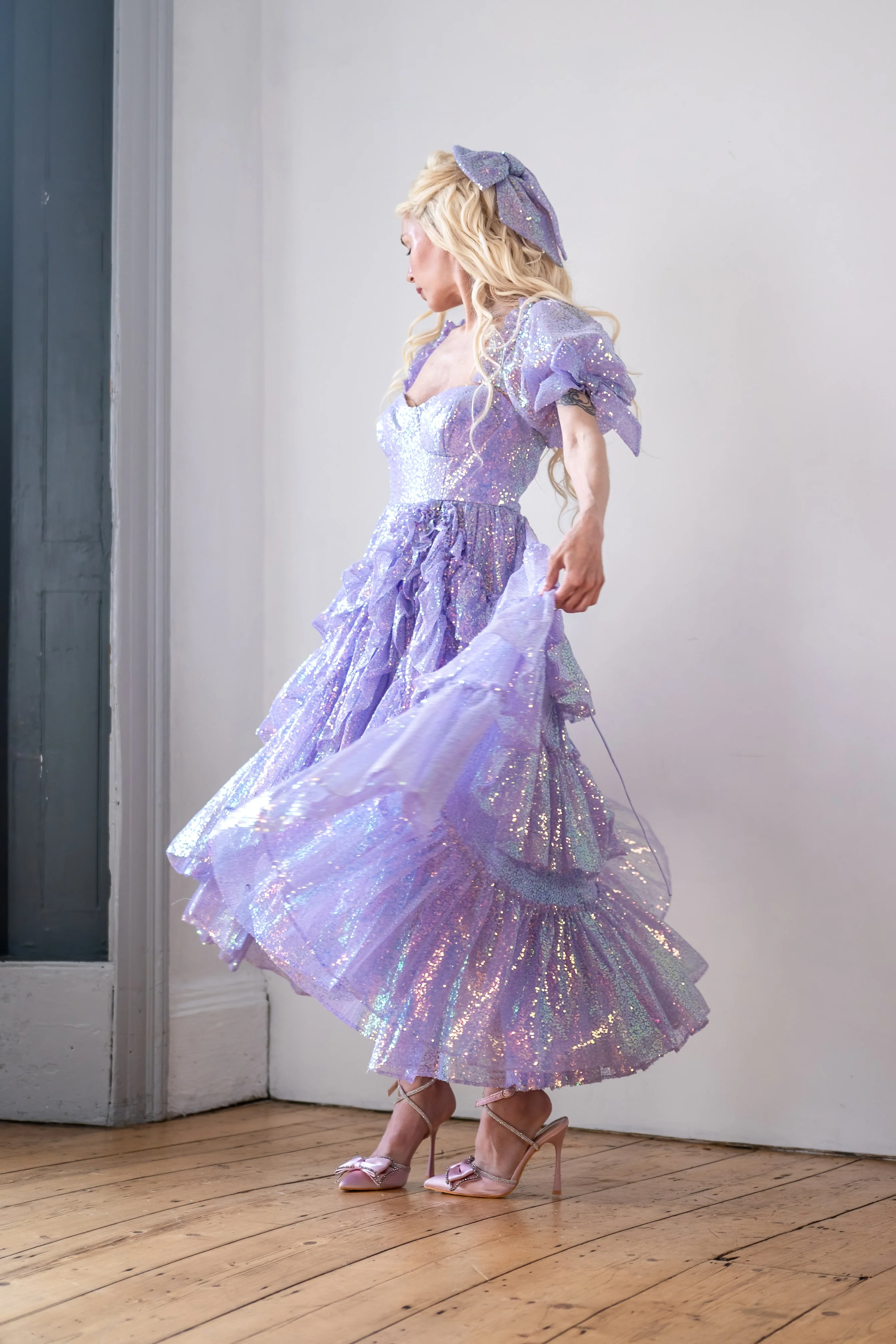 Sugared Almond Demoiselle Dress - Image 15