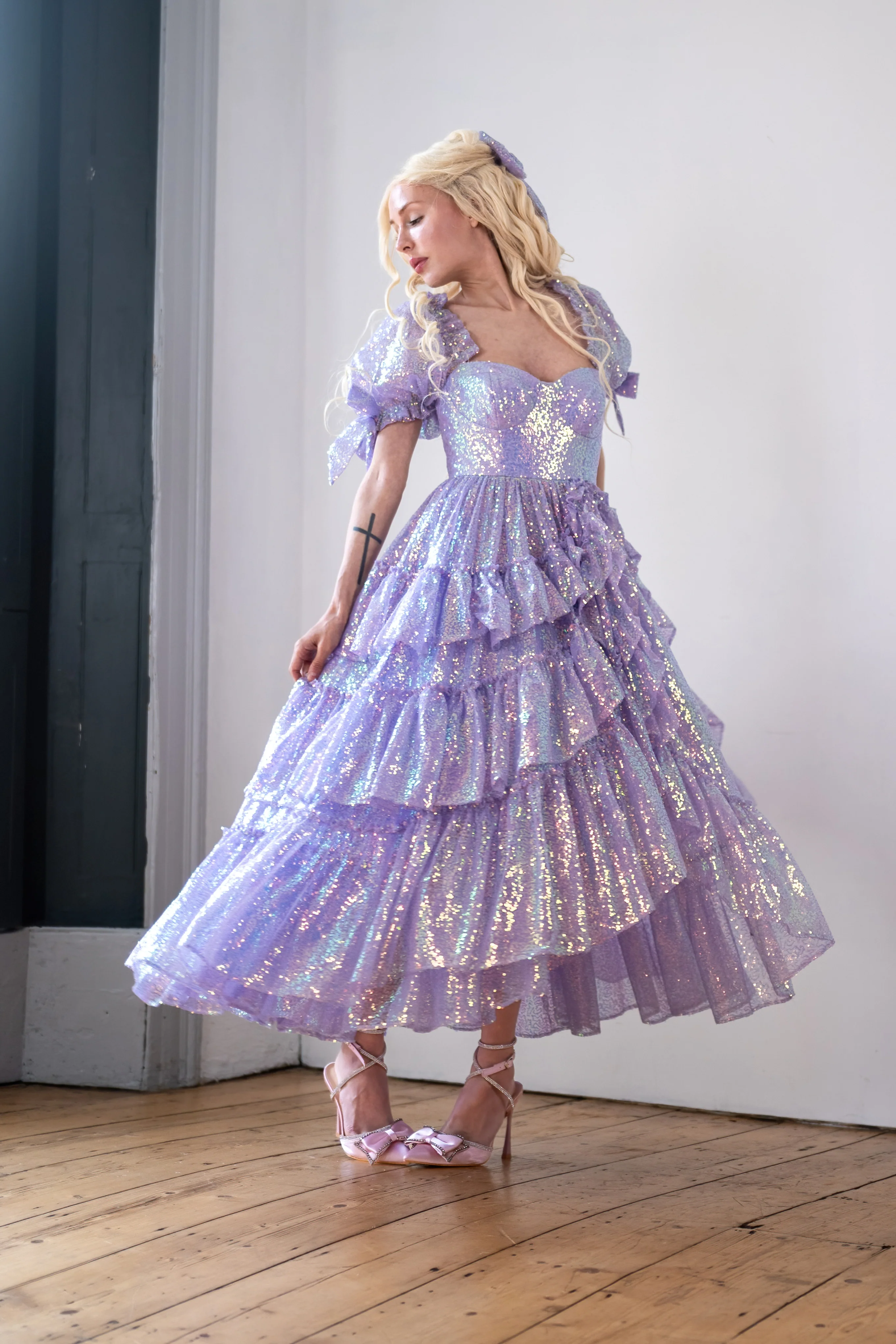 Sugared Almond Demoiselle Dress - Image 16