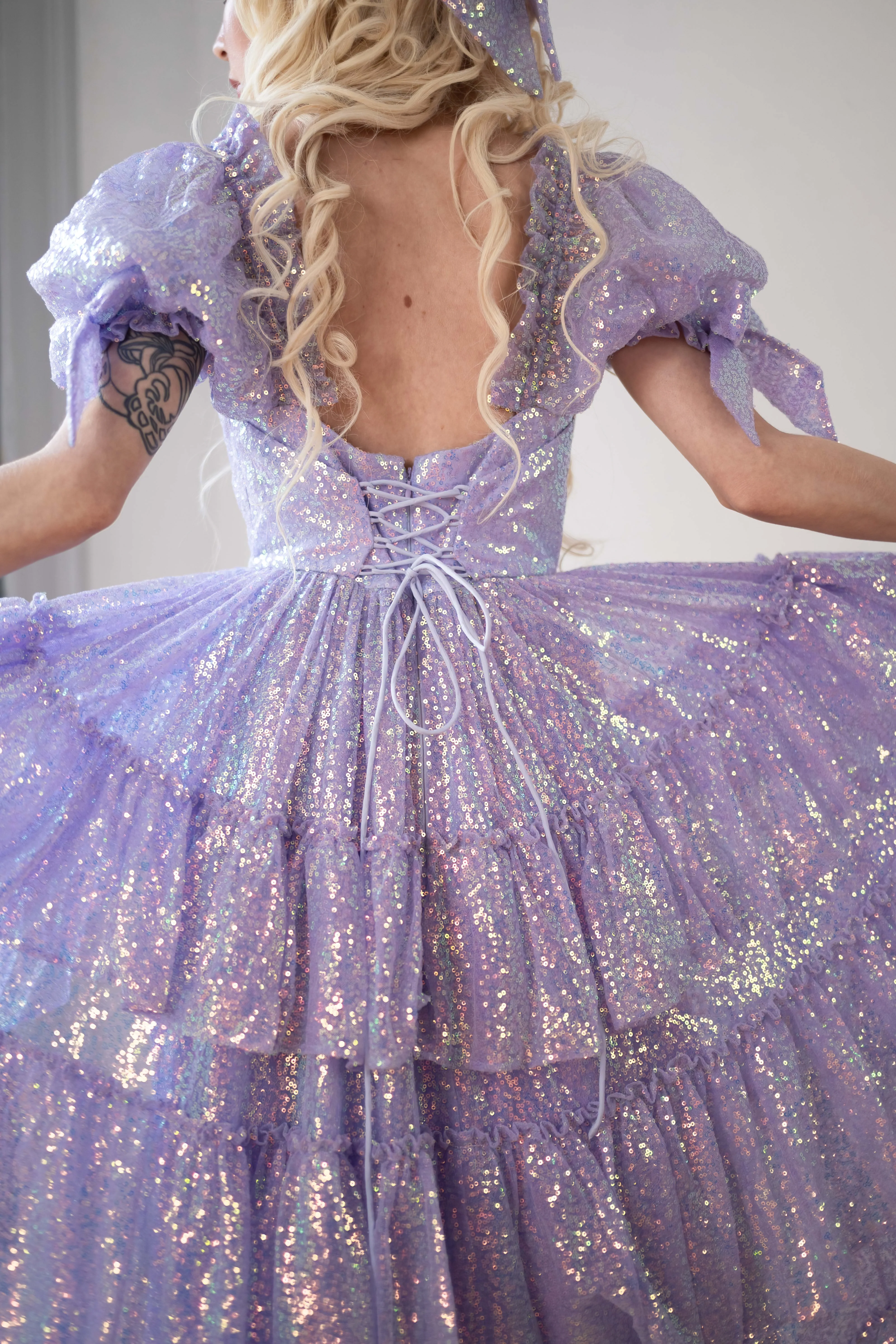 Sugared Almond Demoiselle Dress - Image 9