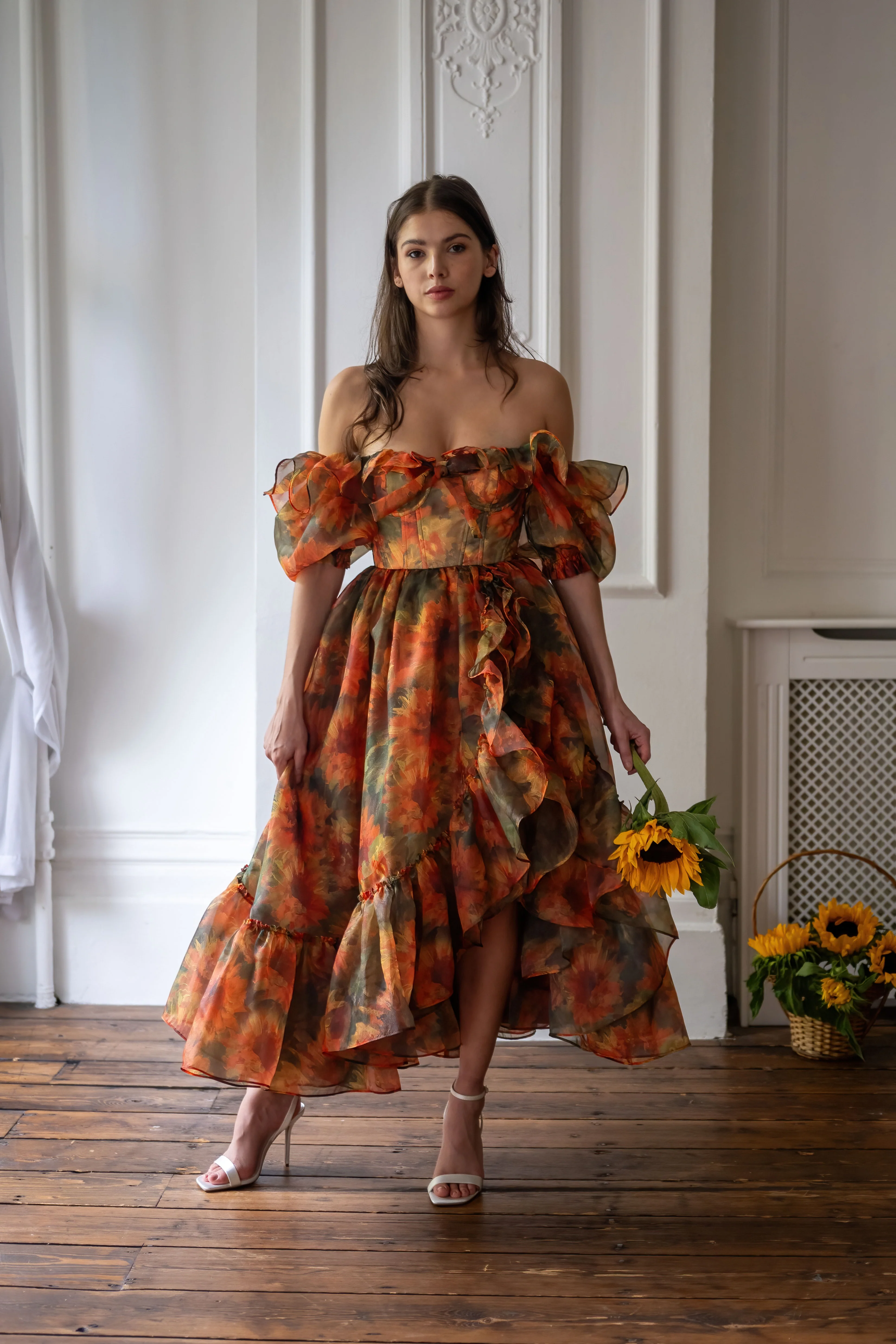 Sunflower Kiss Bluestocking Dress - Image 10
