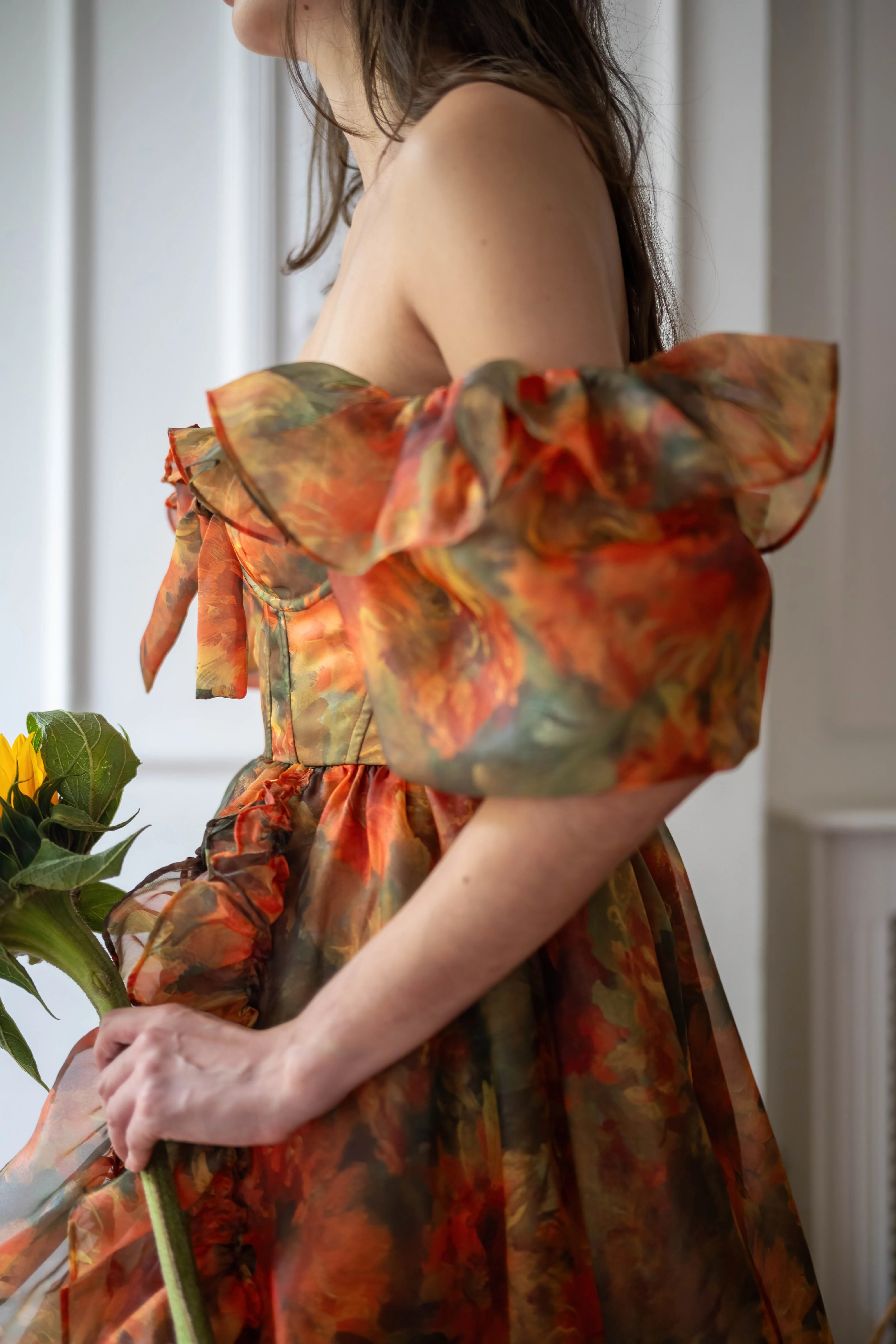 Sunflower Kiss Bluestocking Dress - Image 12