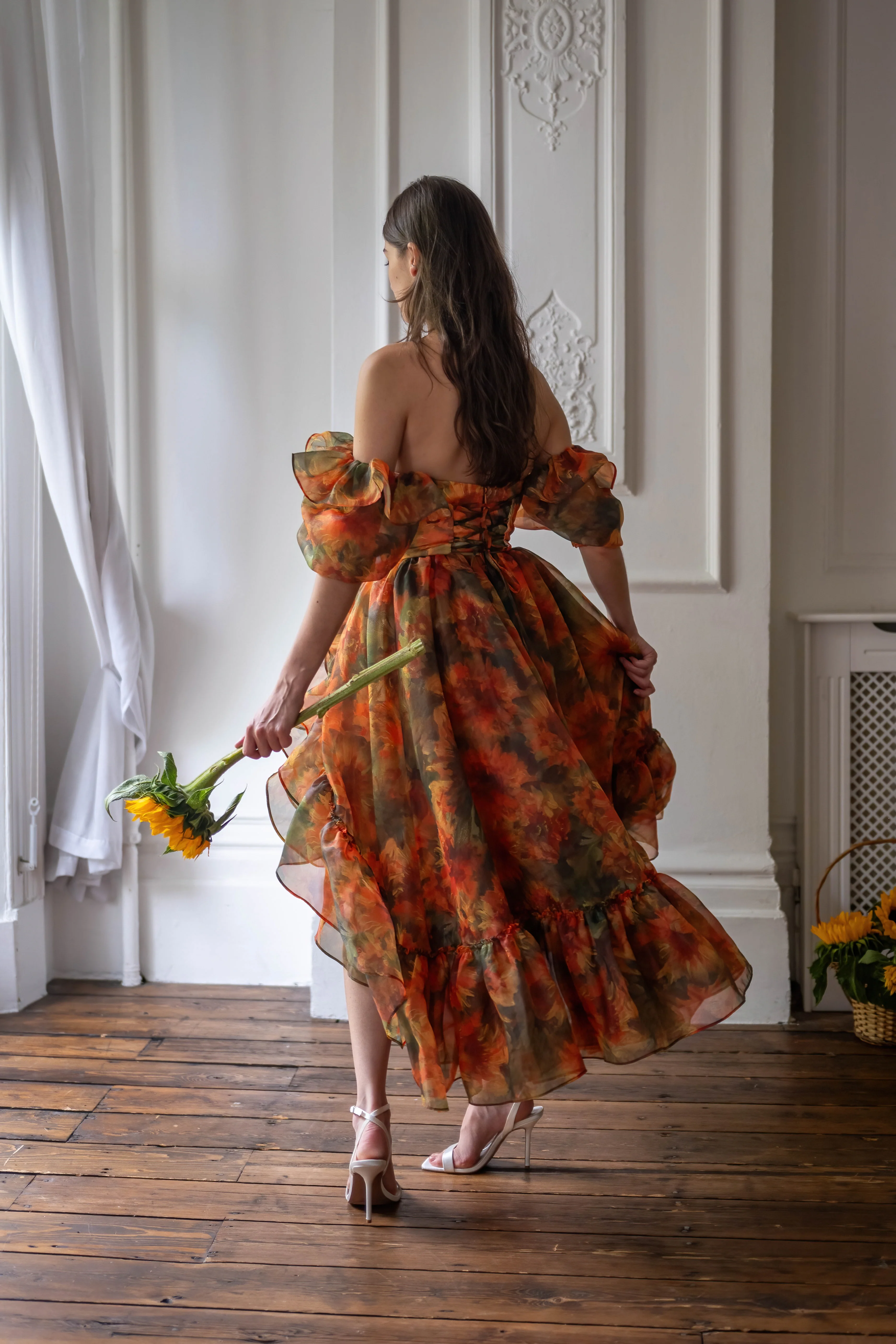 Sunflower Kiss Bluestocking Dress - Image 13