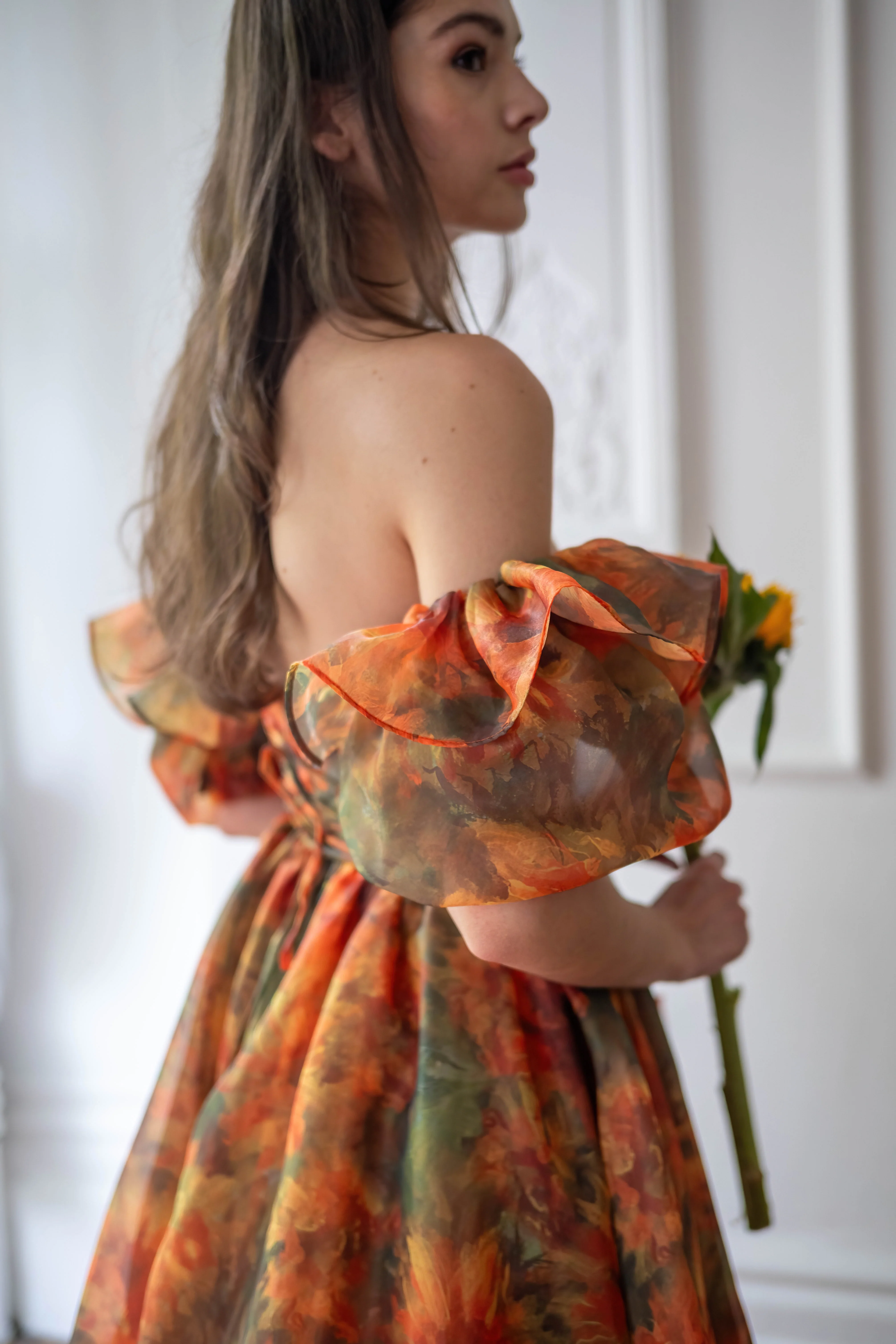 Sunflower Kiss Bluestocking Dress - Image 14