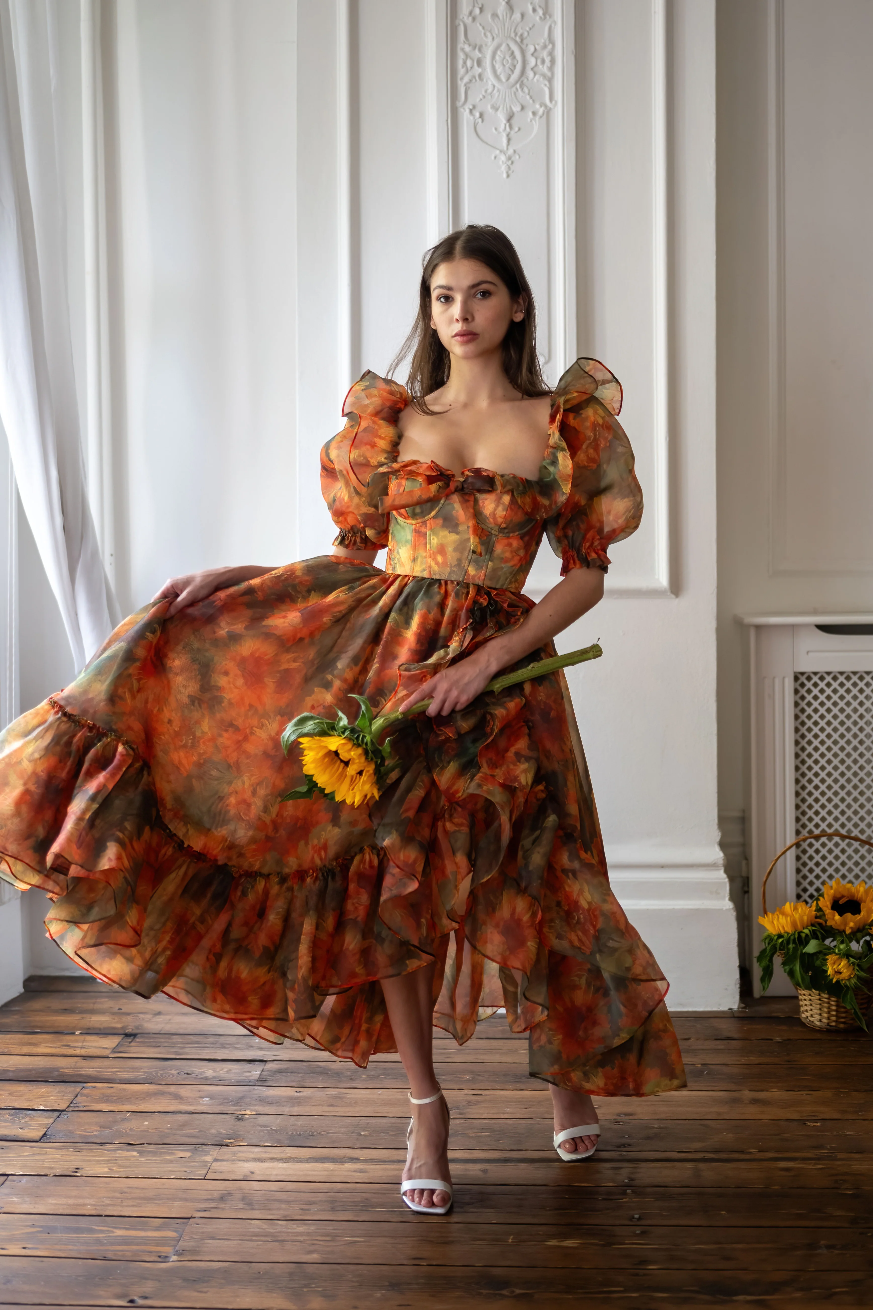 Sunflower Kiss Bluestocking Dress - Image 16