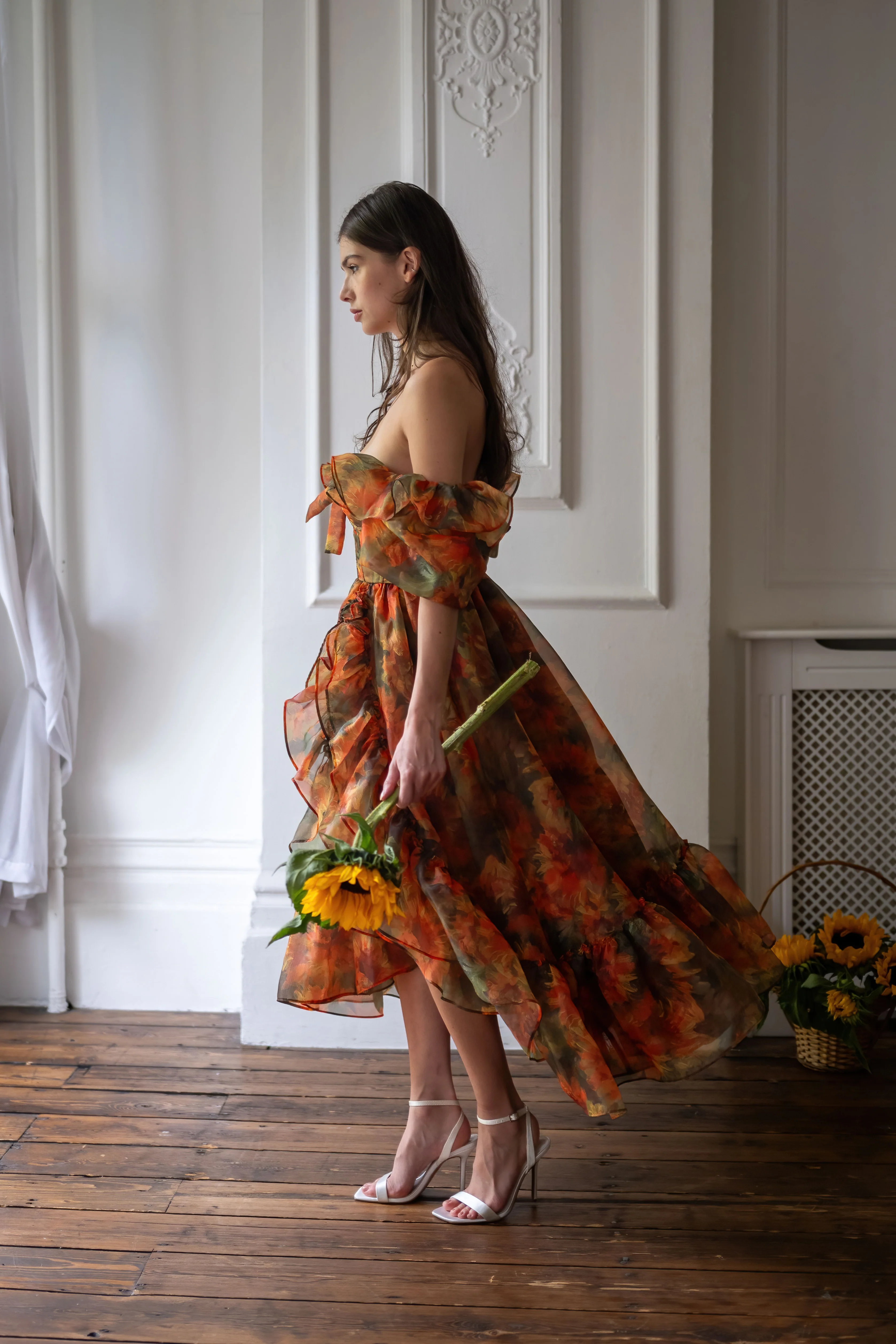 Sunflower Kiss Bluestocking Dress - Image 4