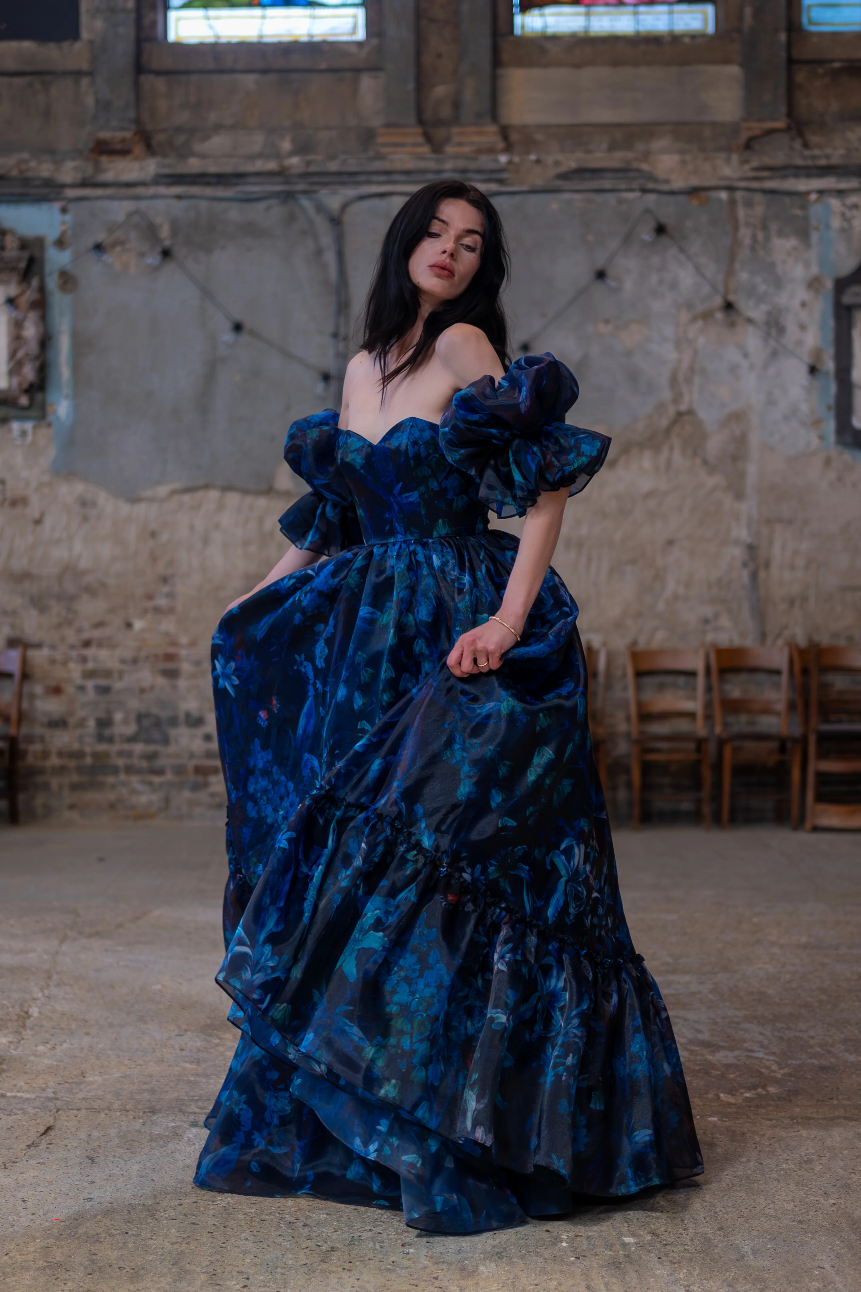 Veiled Glen Belle Gown - Image 10