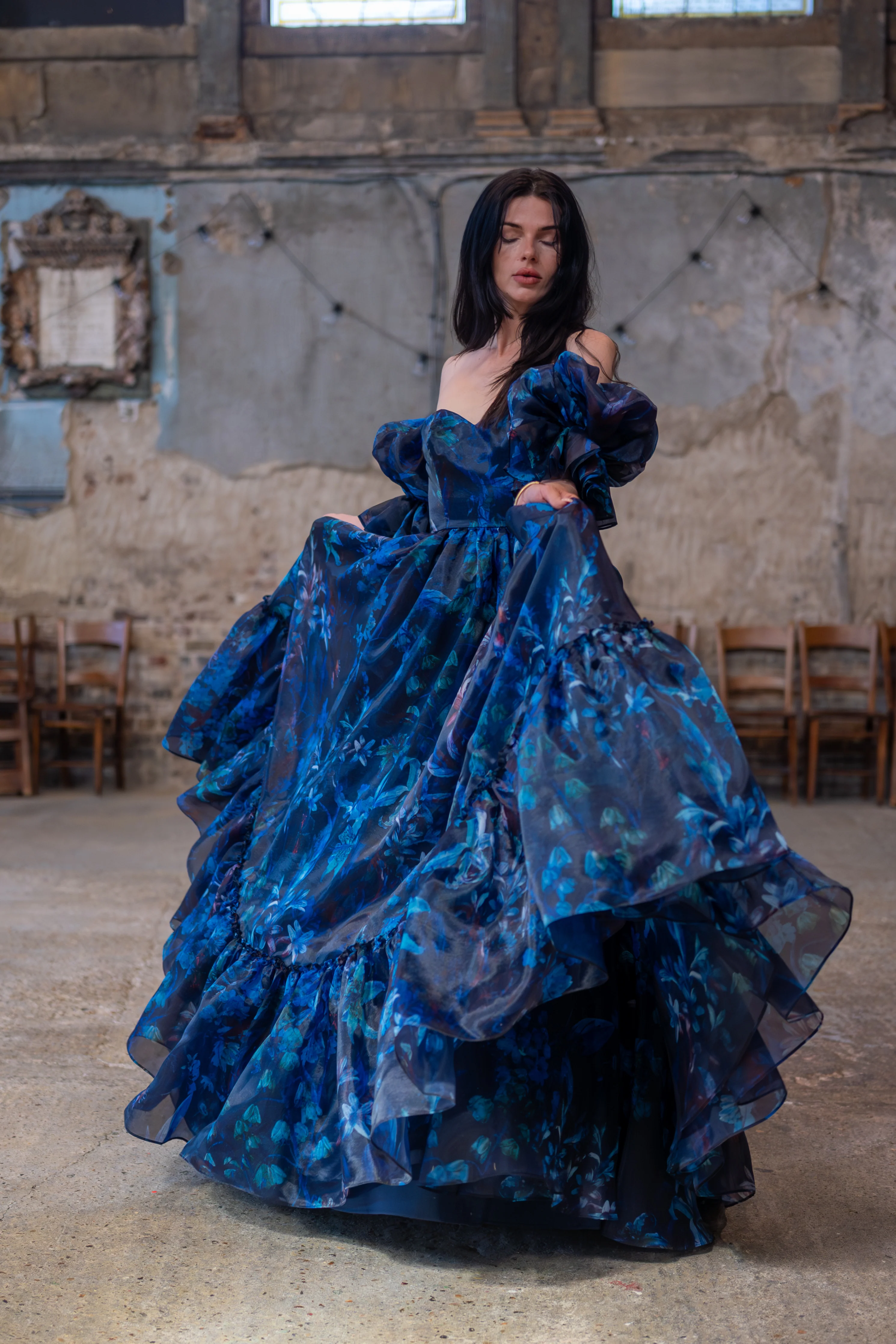 Veiled Glen Belle Gown - Image 3