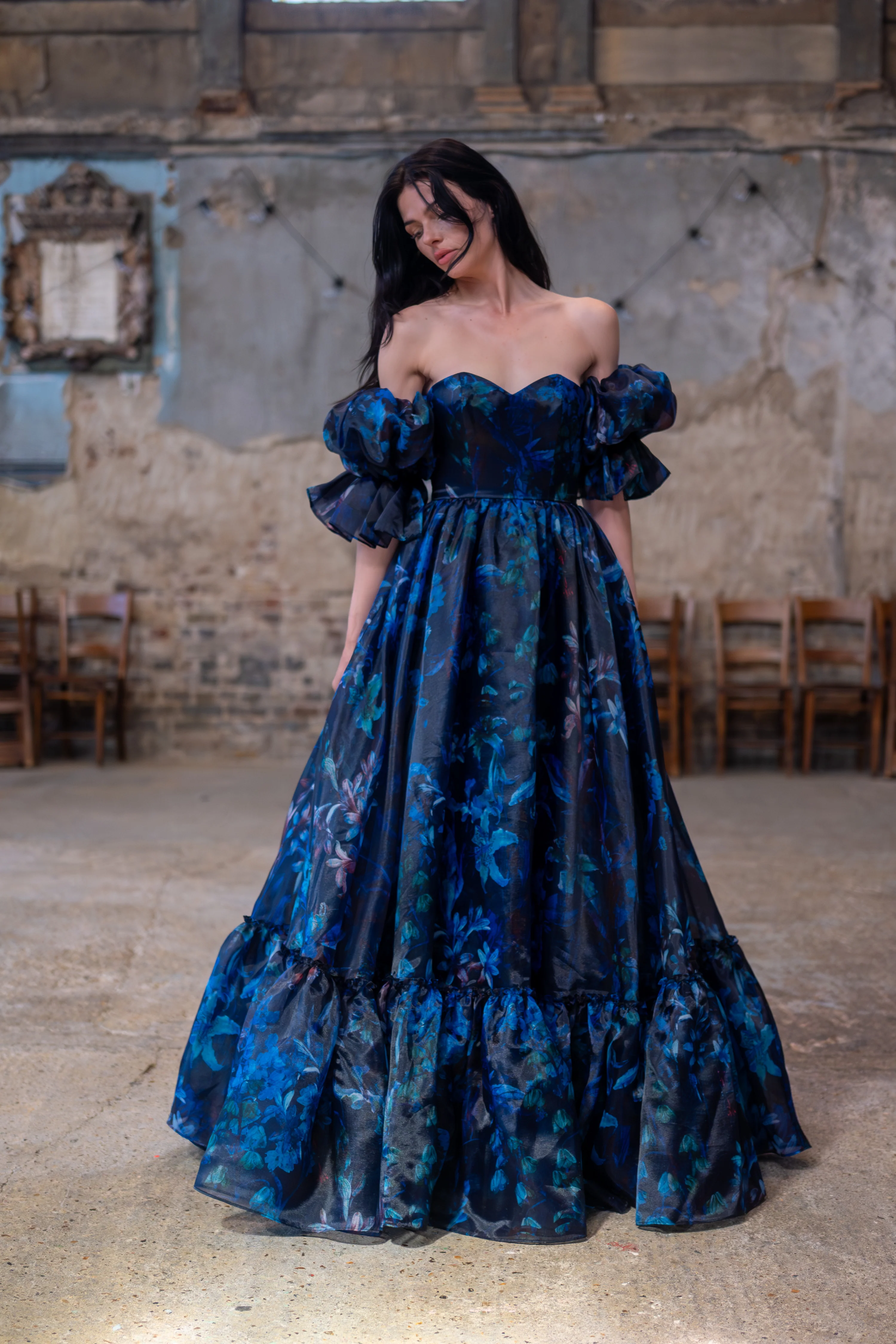 Veiled Glen Belle Gown - Image 4
