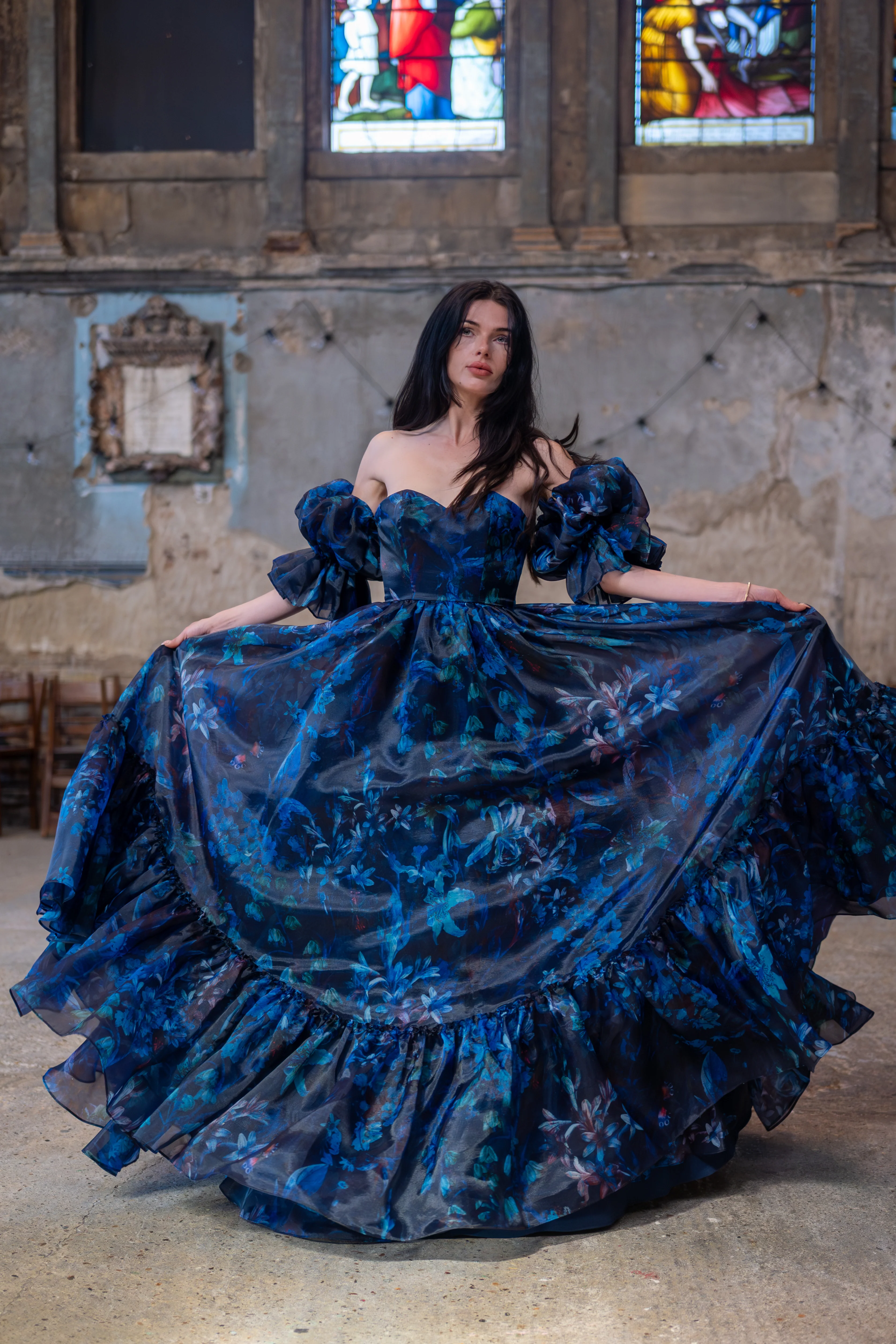 Veiled Glen Belle Gown - Image 5