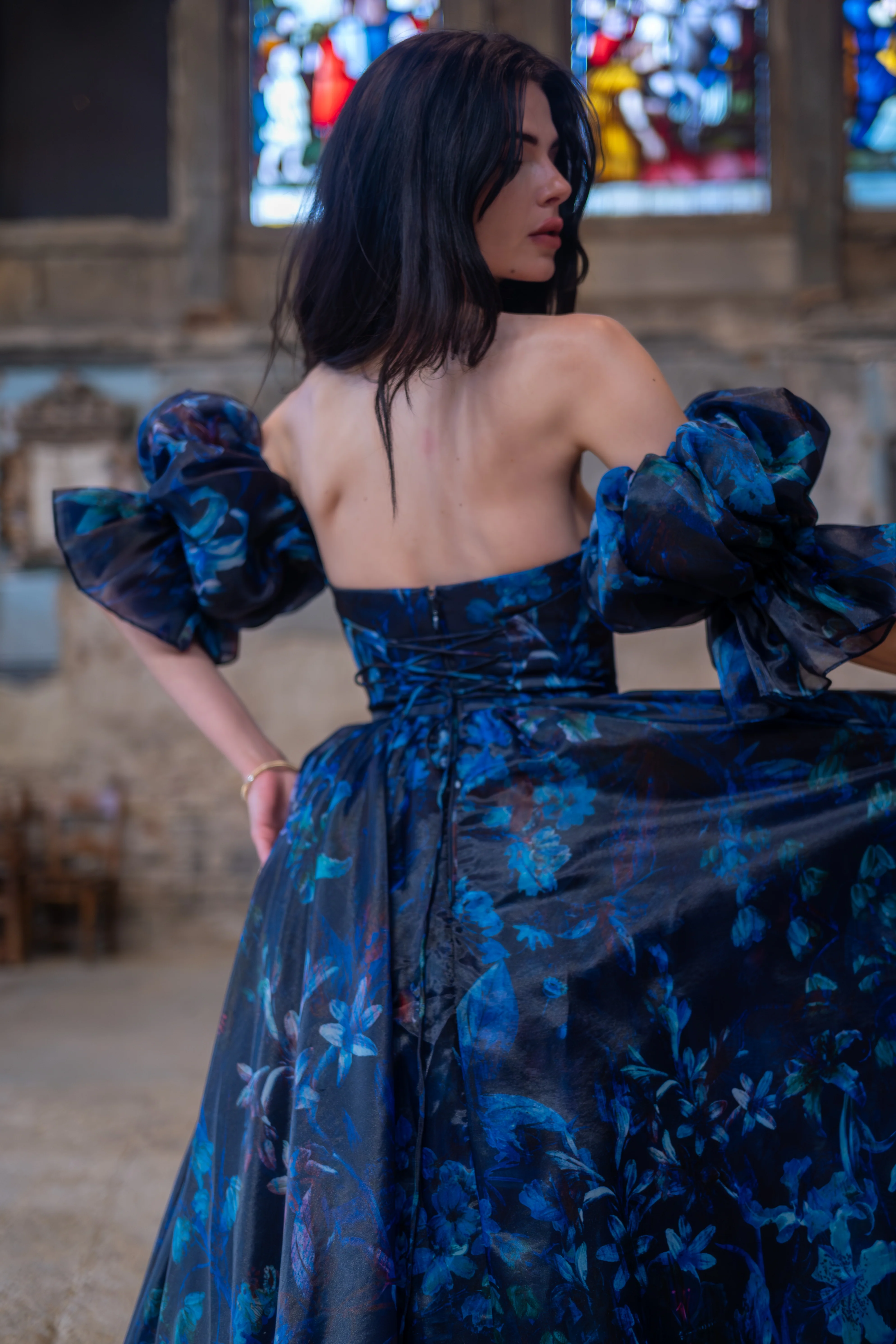 Veiled Glen Belle Gown - Image 6