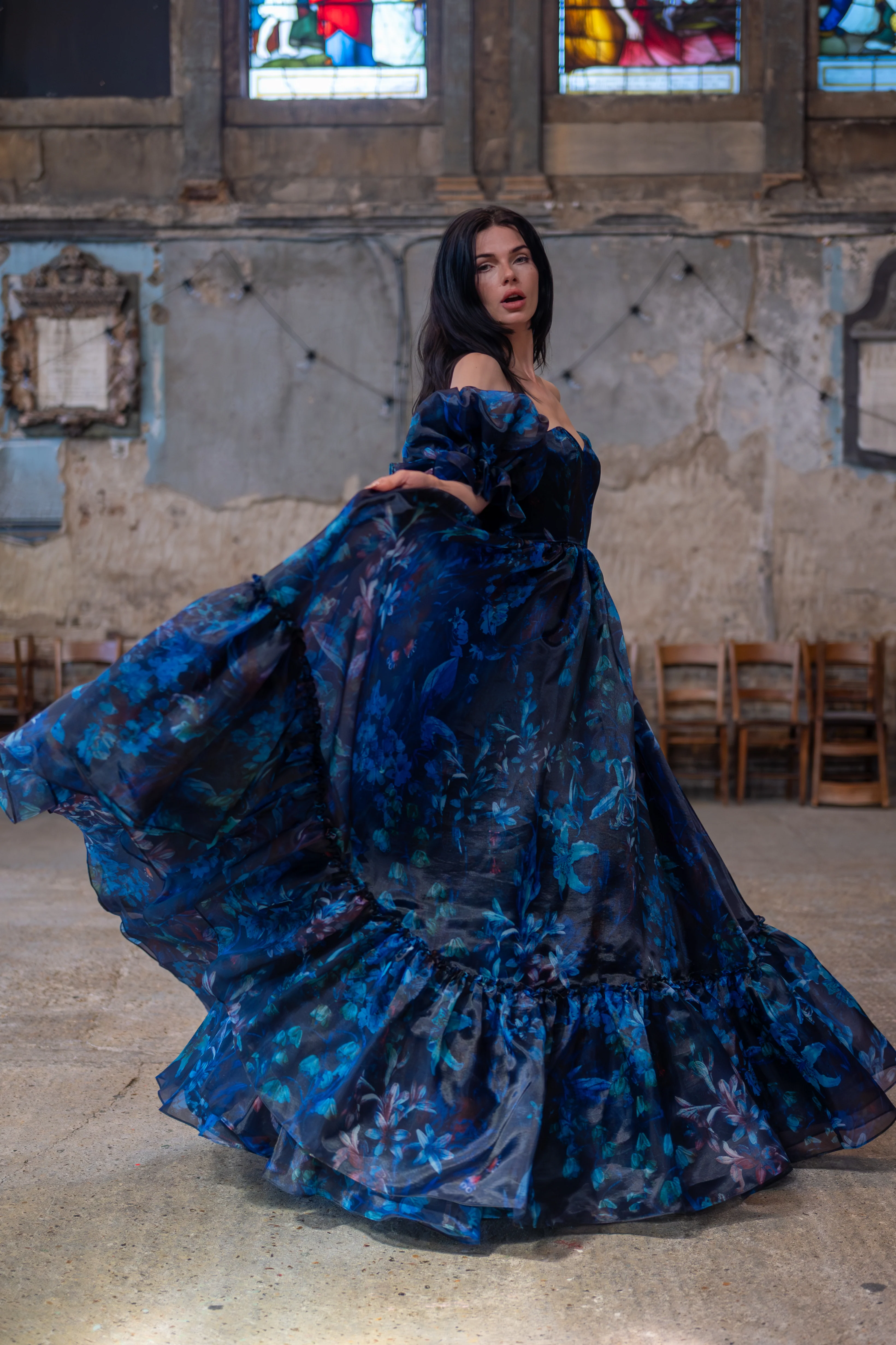 Veiled Glen Belle Gown - Image 7