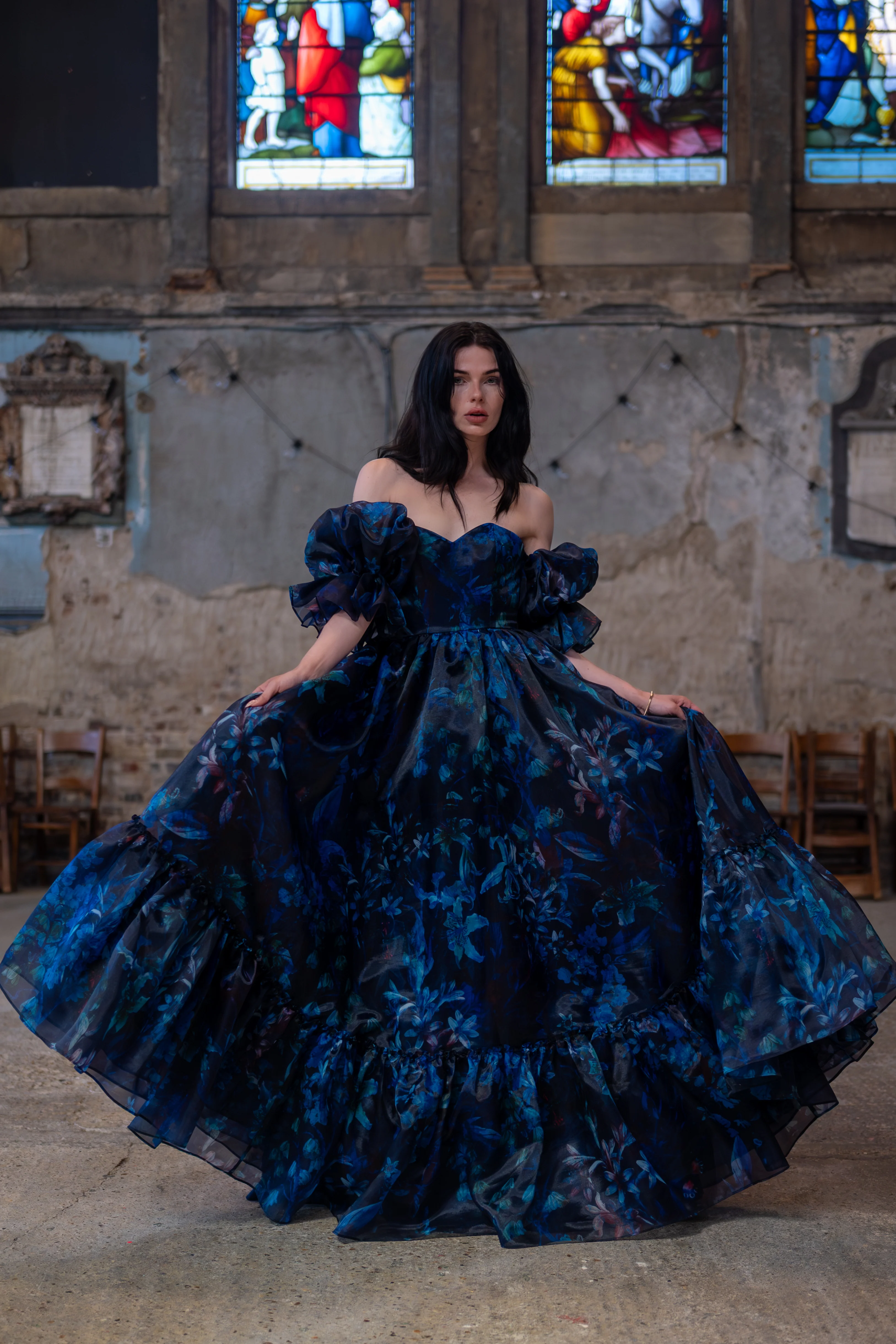 Veiled Glen Belle Gown - Image 9