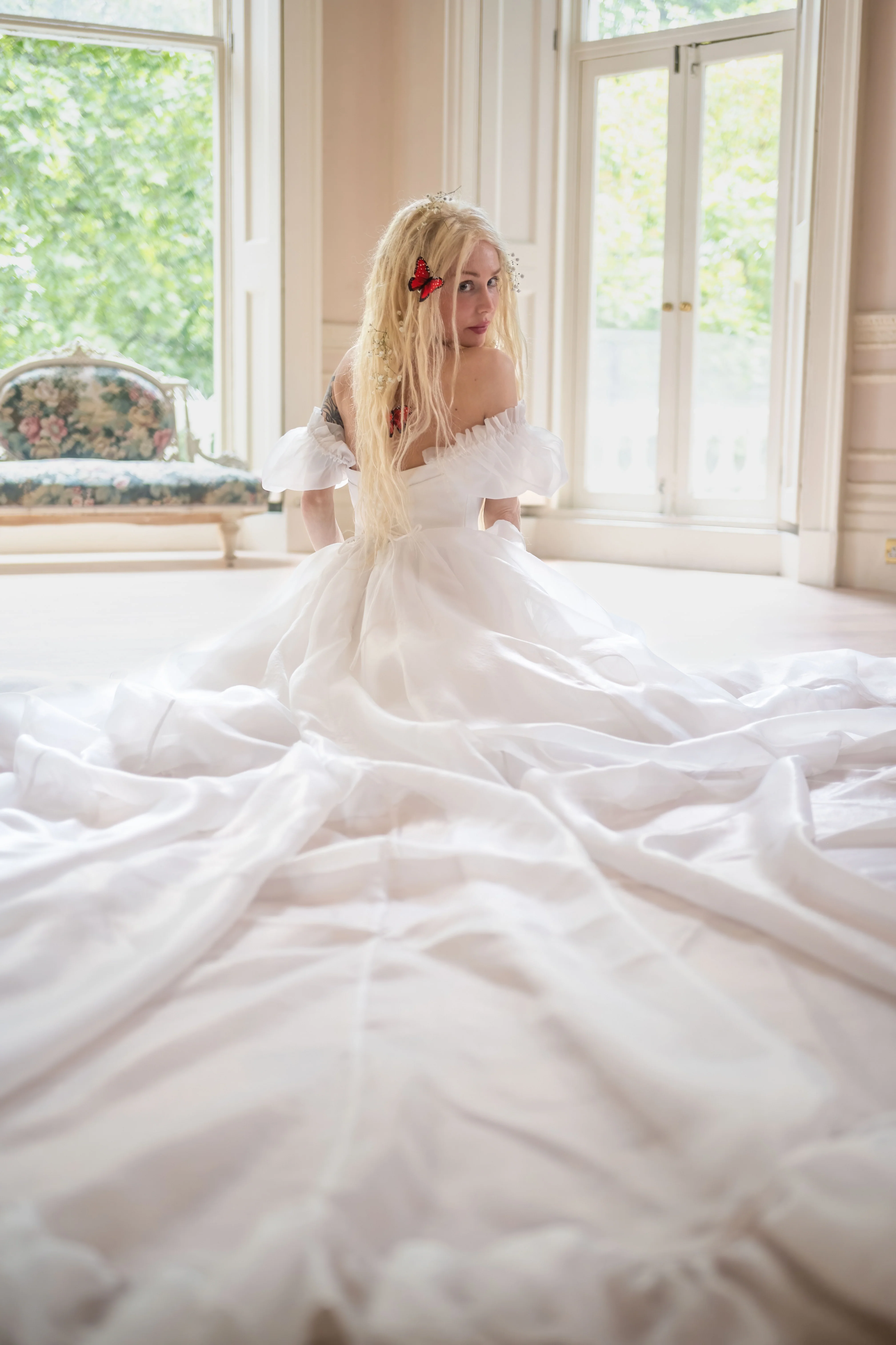 White Swan Chateau Gown - Image 13